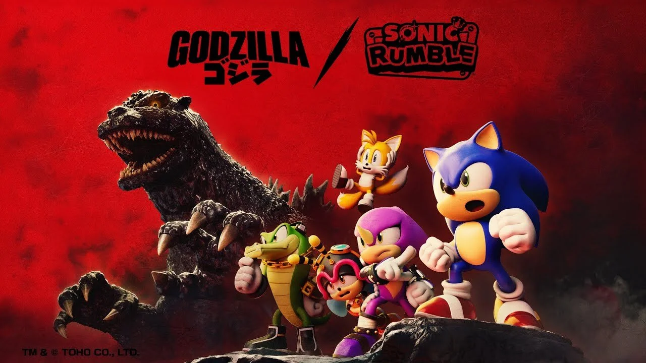 Godzilla debutará en el universo de Sonic gracias a una colaboración inesperada