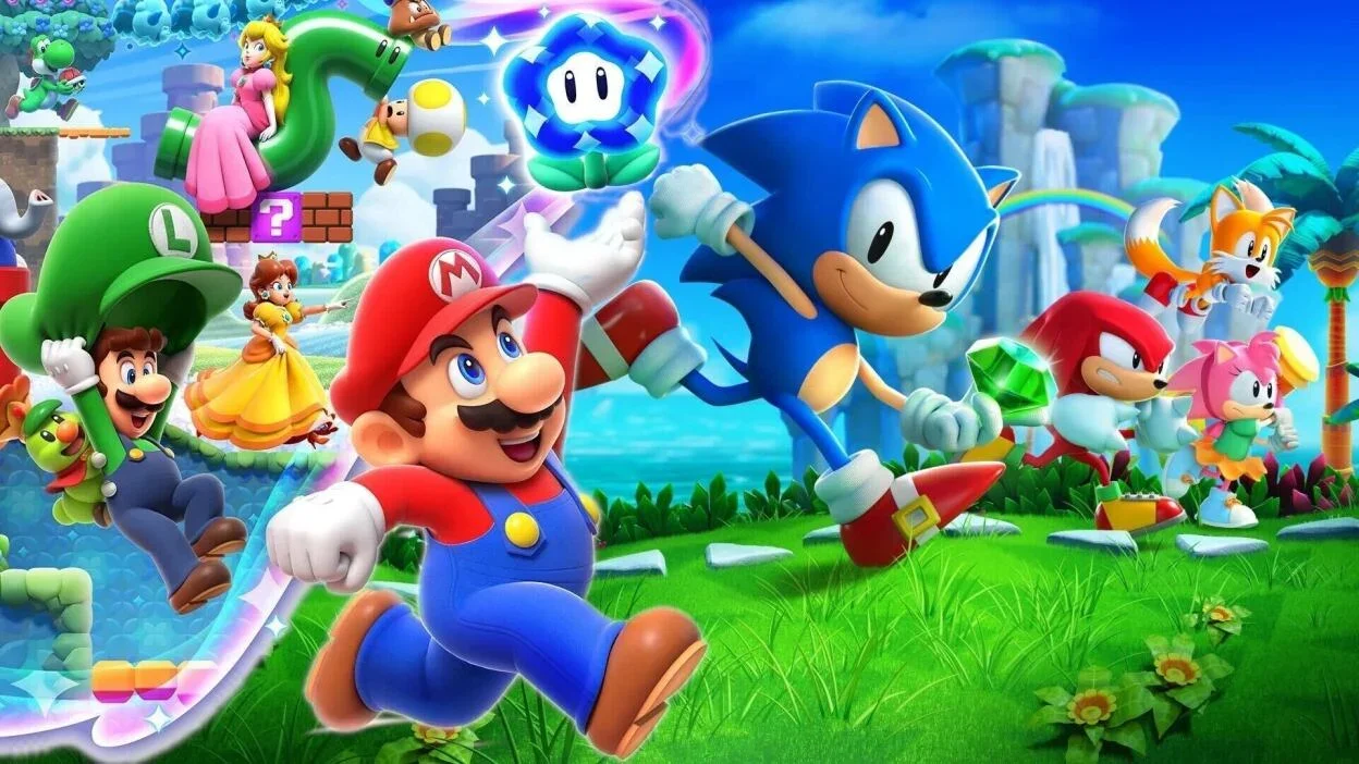 Nintendo solicitó ajustes al arte promocional de Mario &amp; Sonic por un detalle curioso relacionado con la postura de Sonic