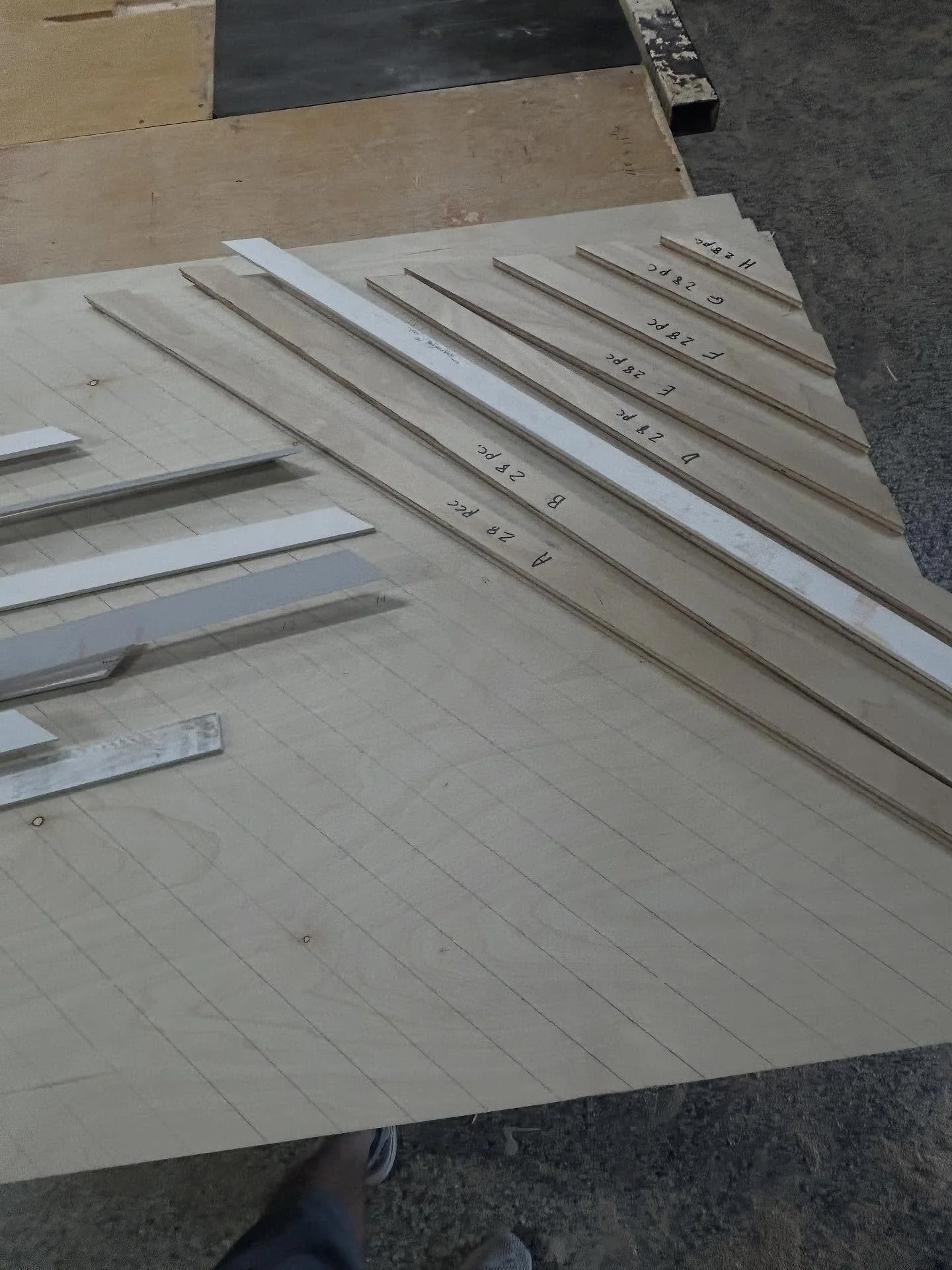 Huge lattice project underway #customcloset #customclosets #customwoodworking #customcabinets #customcabinetry #custombuilder #instawood #instawoodworkers #closet #millwork #custommillwork #woodworking #woodshop