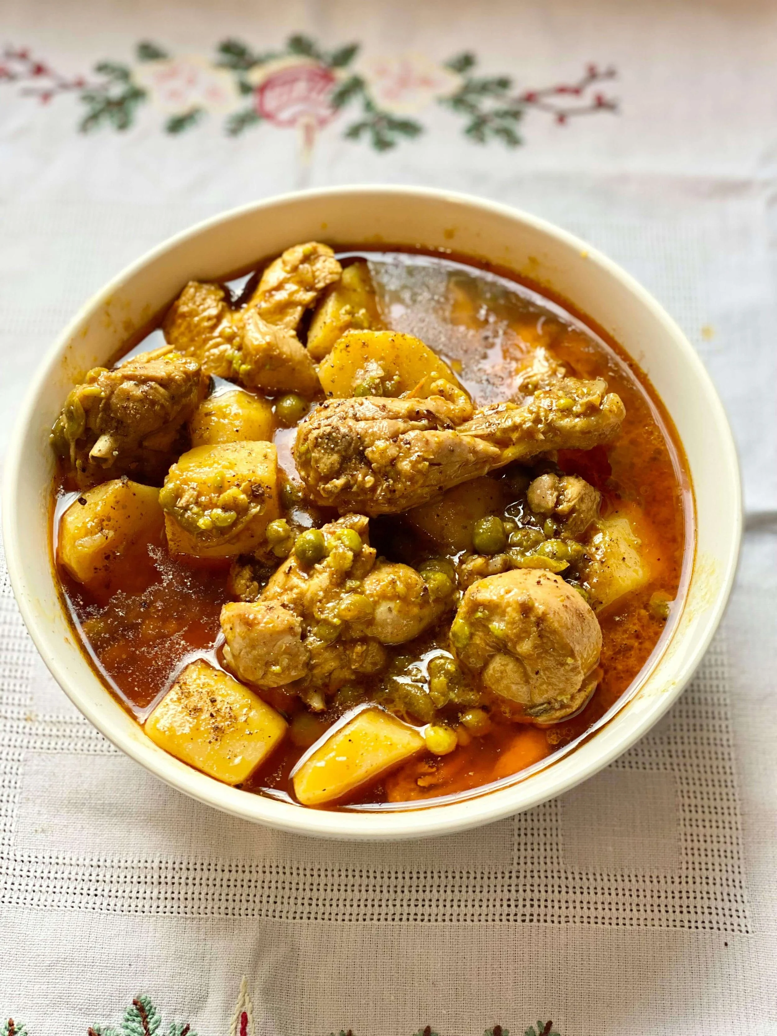 Golden Turmeric Chicken Stew