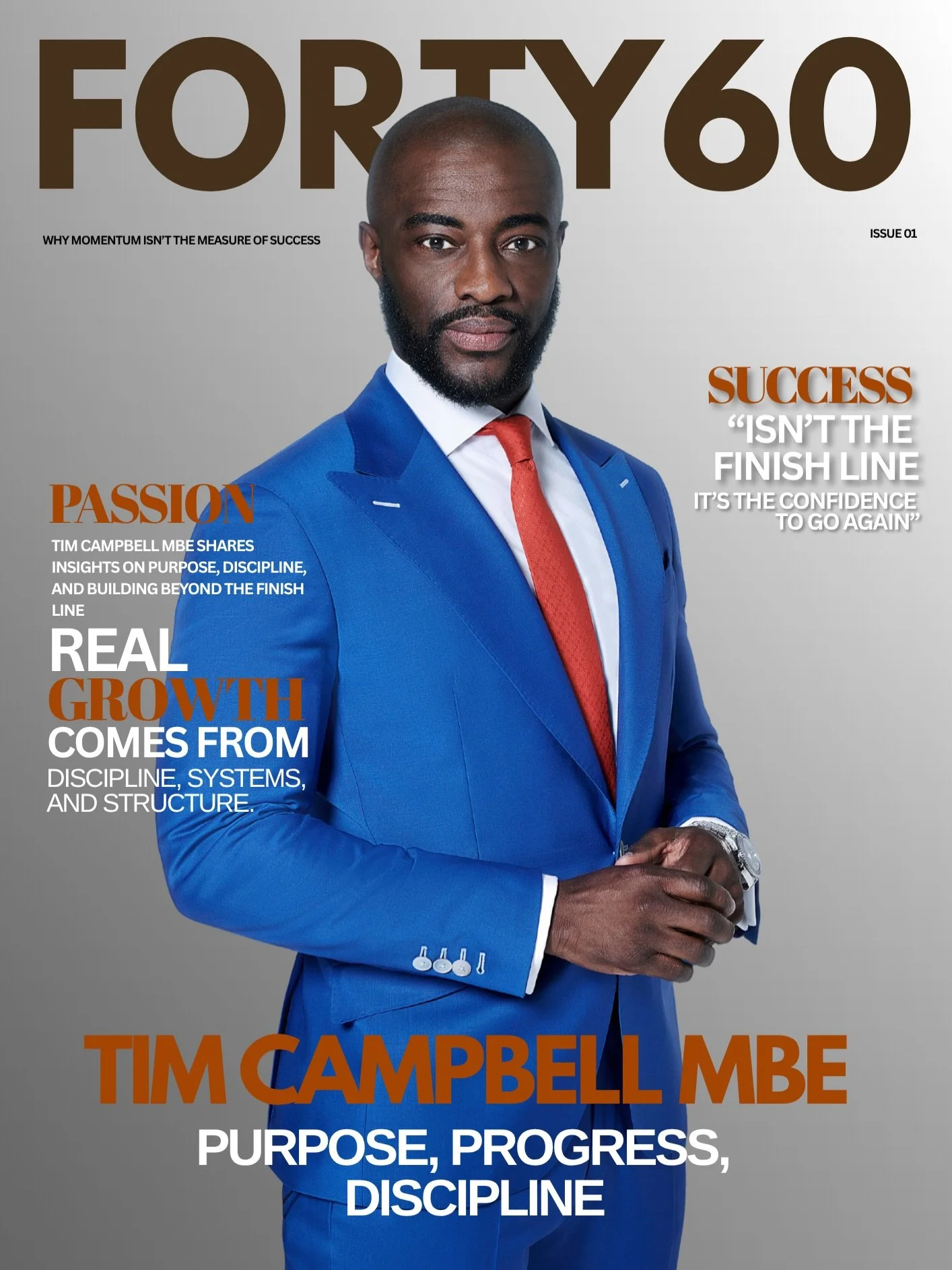 In our first issue of Forty60 magazine we spoke to @timcampbell_mbe on discipline and the long game.
@victoriaaregs on building with purpose and real impact.
@theemaneffectuk on the truth about money and founder pressure. @margsmt on turning culture 