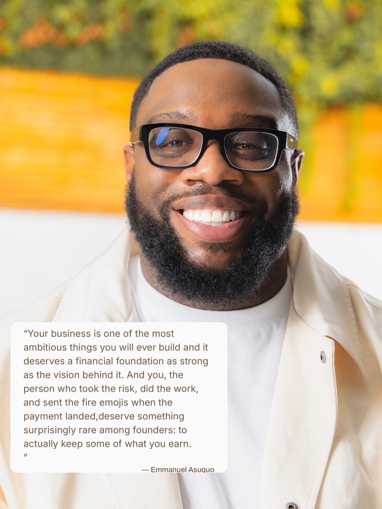 You built the business. Now build the structure that lets you keep what you earn.Most founders chase revenue. Few build financial power.

Click the link to read the full article.
#TheForty60Club #Forty60Club #FounderStories #FounderJourney #BuildWith