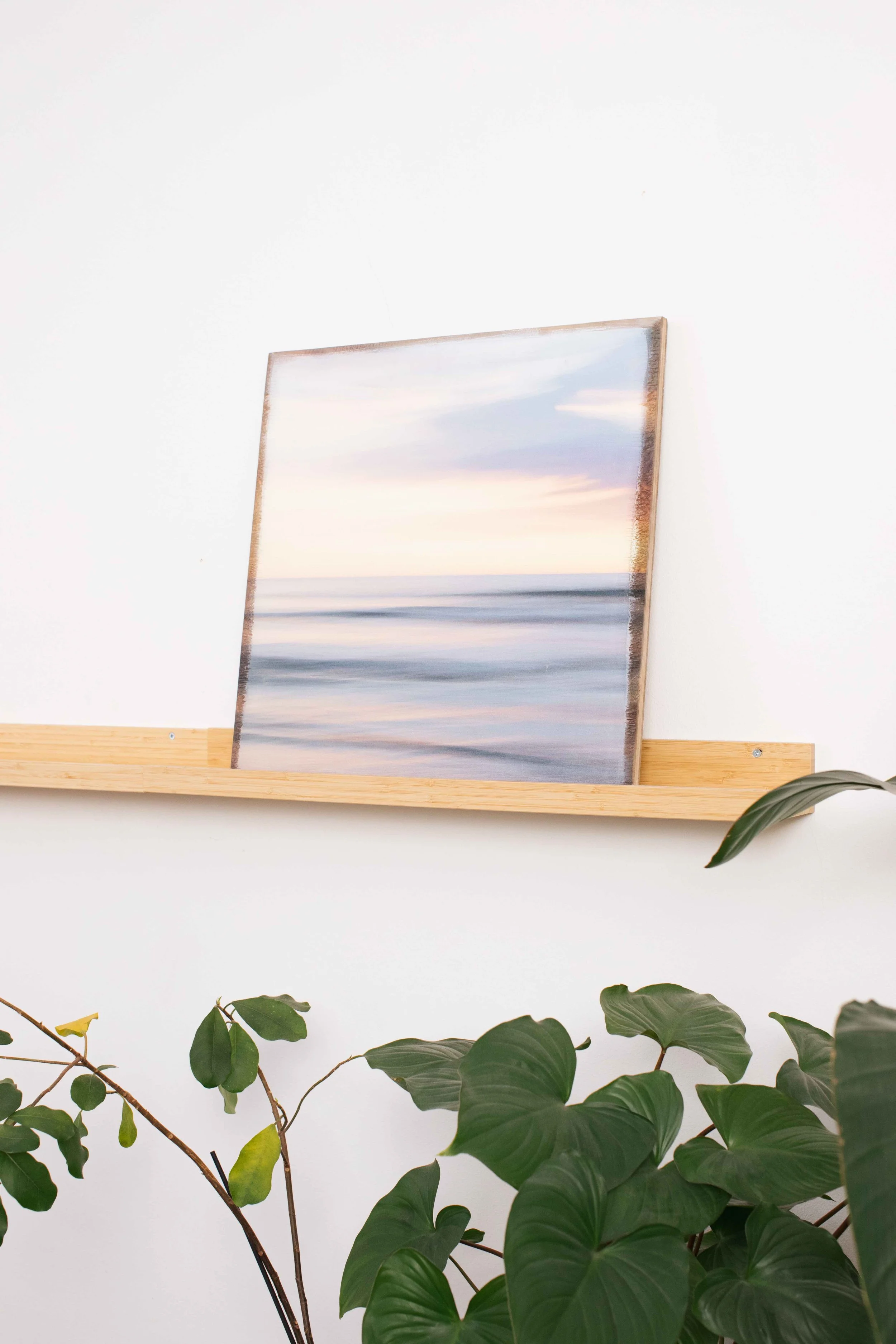 Tidal - 50 x 50 cm on Wood