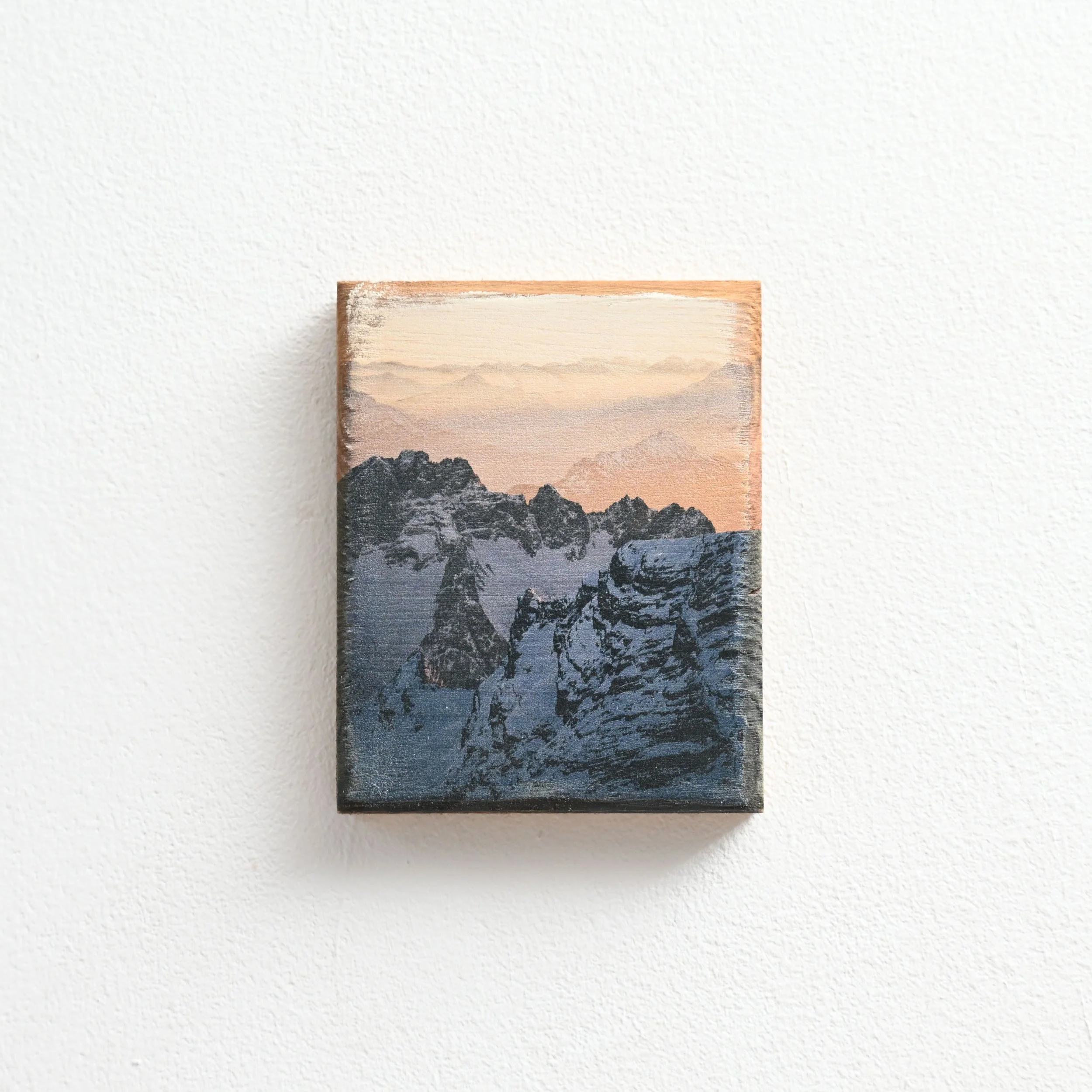 Various Works - 12 x 15 cm on Wood