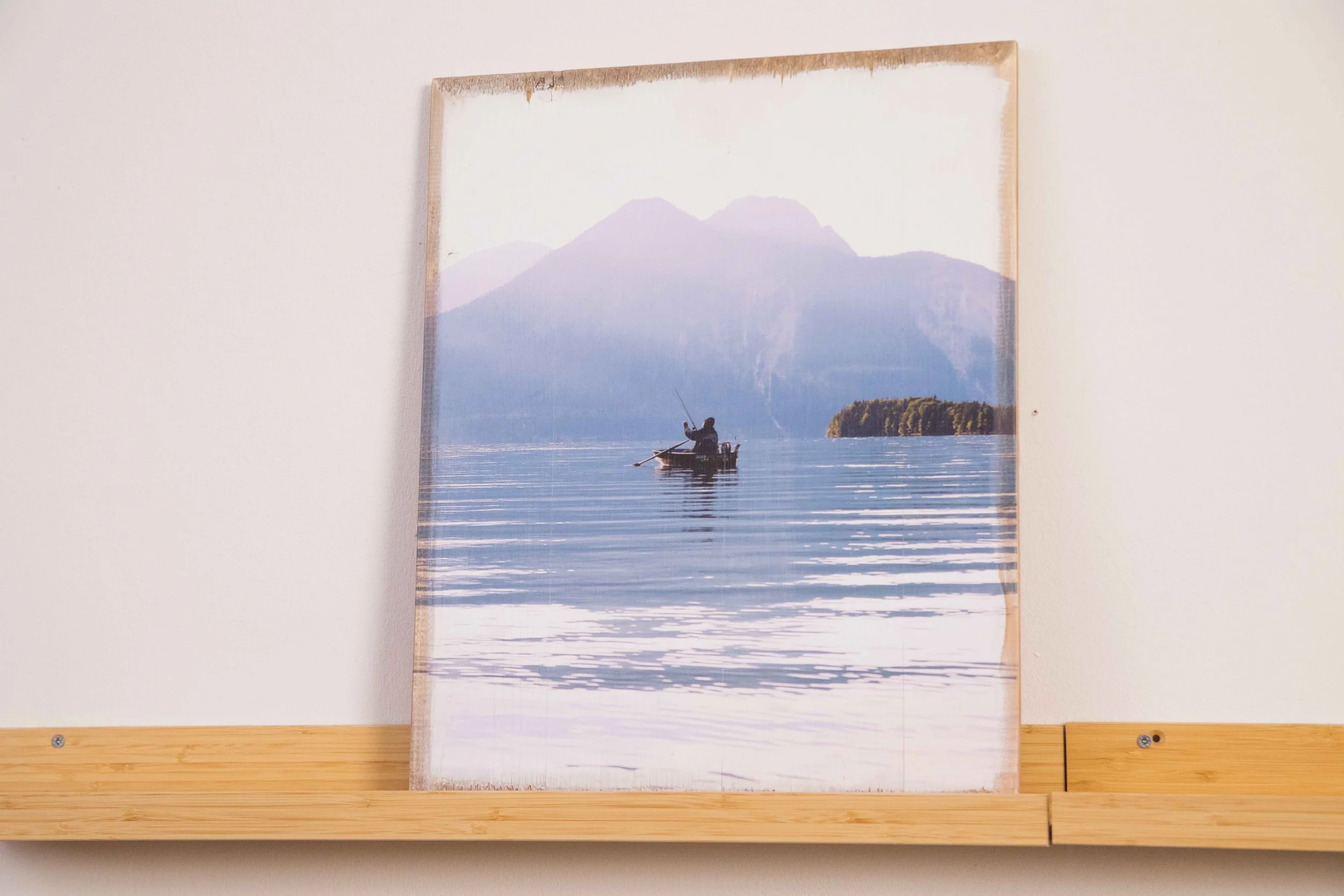 Balance - 40 x 50 cm on Wood