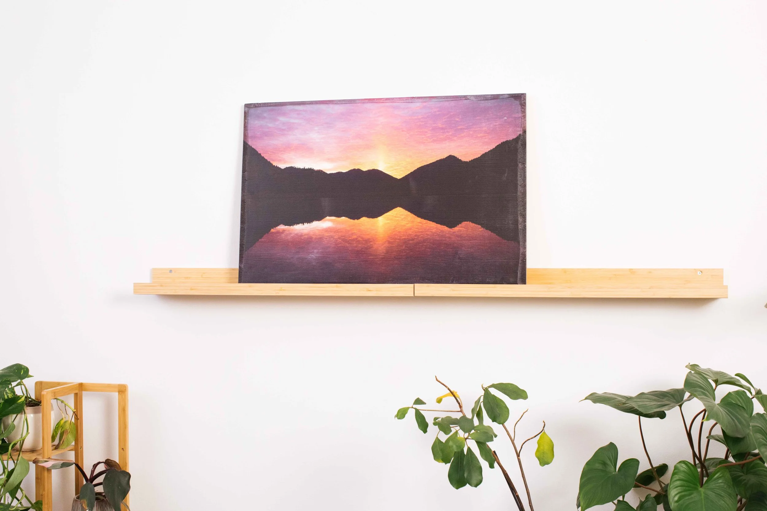 Convergence - 75 x 50 cm on Wood