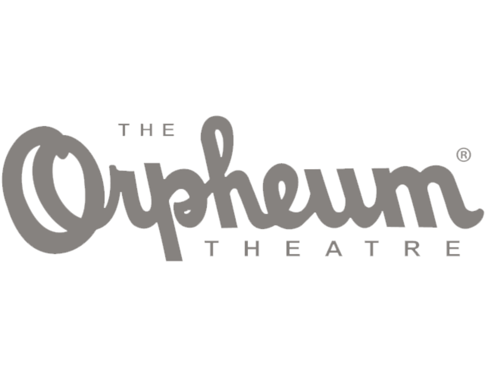 Glitchy digital-style text in gray, yellow, and blue colors.