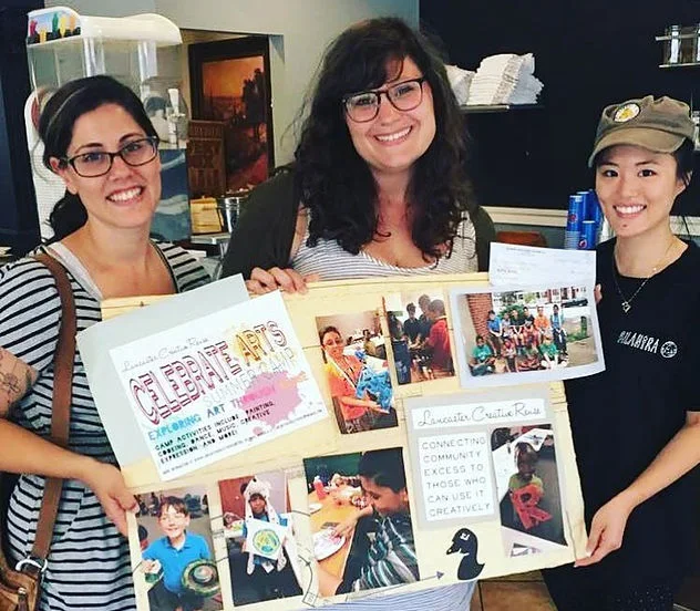  Lancaster Creative Reuse runs an awesome summer camp for kids for only $25/ week and it includes lunch for all the wonderful kids. We raised $510 to go directly to this summer camp. 