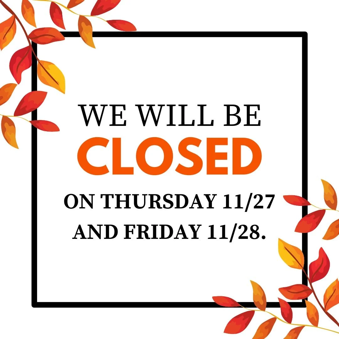 🍁 Holiday break incoming! We&rsquo;re taking Thanksgiving Day and the day after off to let our team recharge. Wishing you all a warm, restful holiday &mdash; see you soon! 🤎