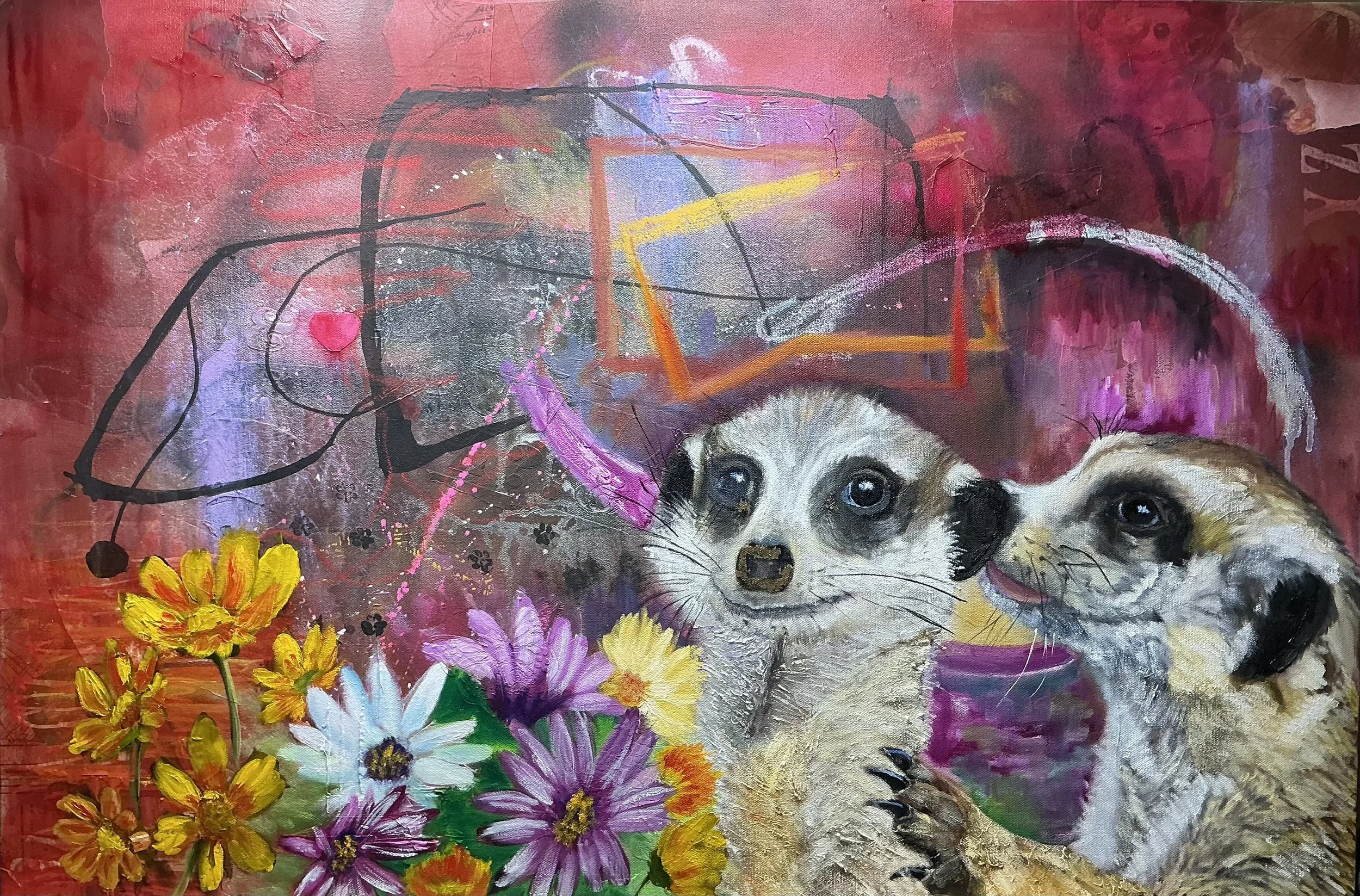Secrets Are Lies
$720
36 x 24 in
Mixed media finished in oils on gallery wrapped canvas