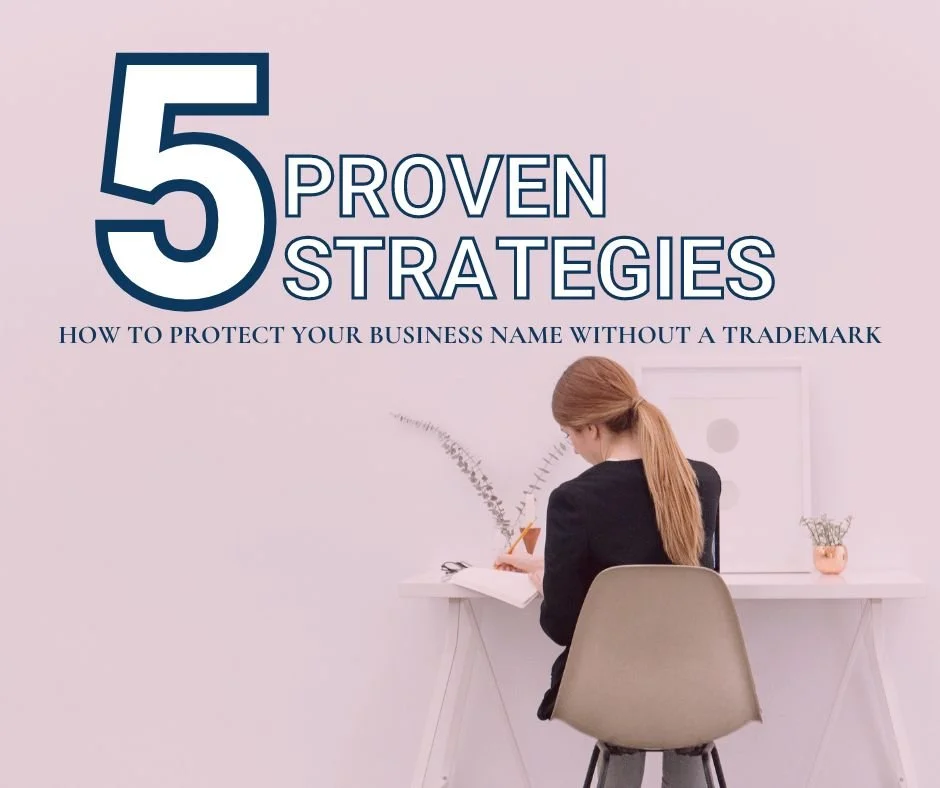 5 Proven Strategies: How to Protect Your Business Name without a Trademark