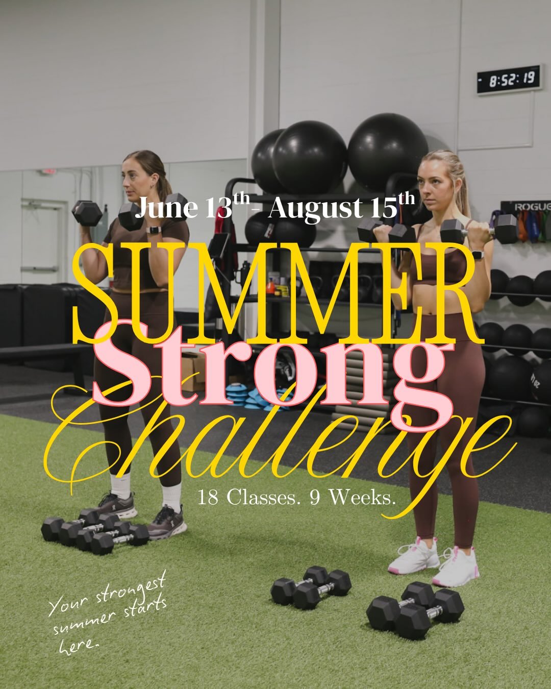 Tomorrow we begin. Who&rsquo;s in? ☀️💪