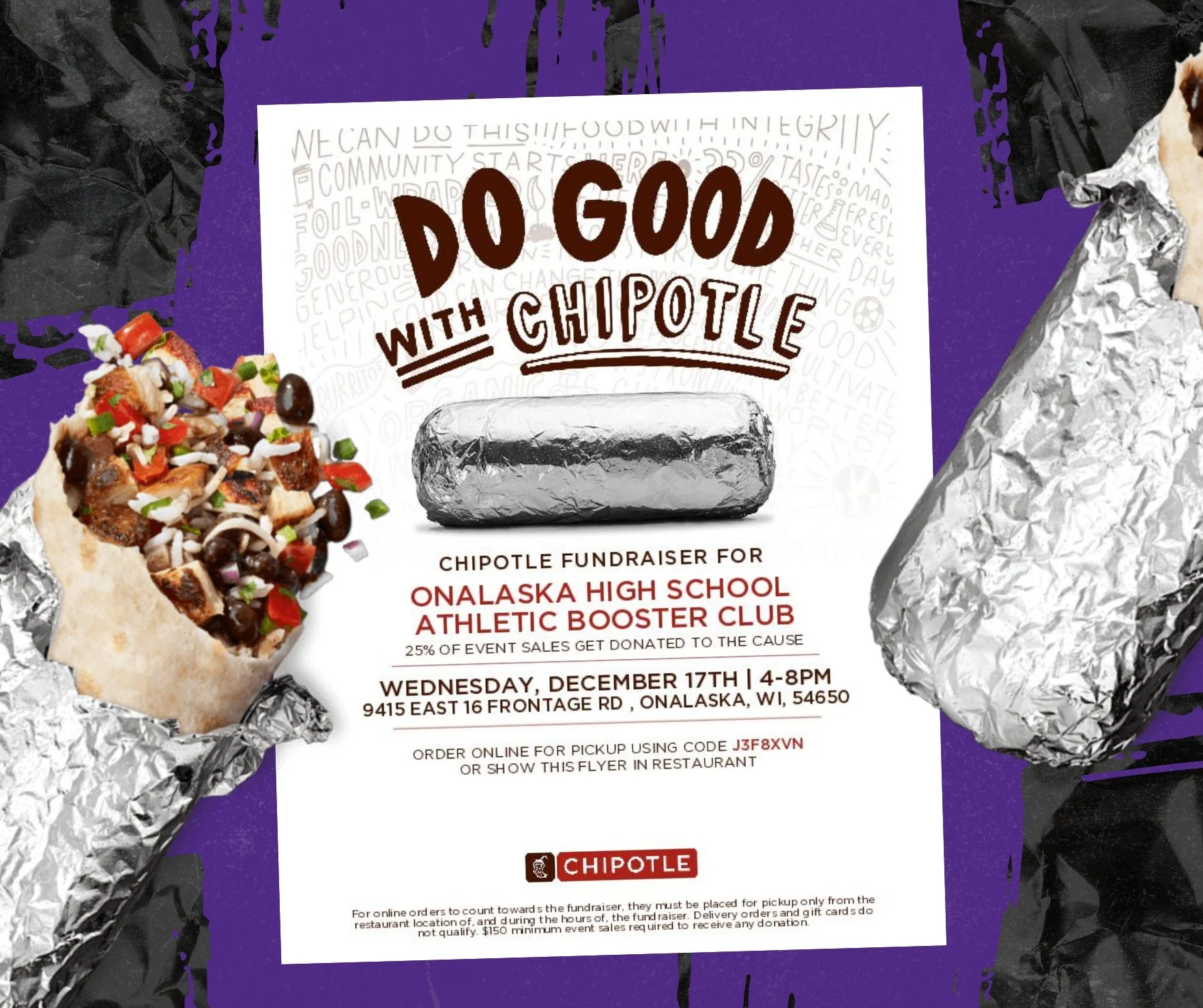 Chipotle Fundraiser