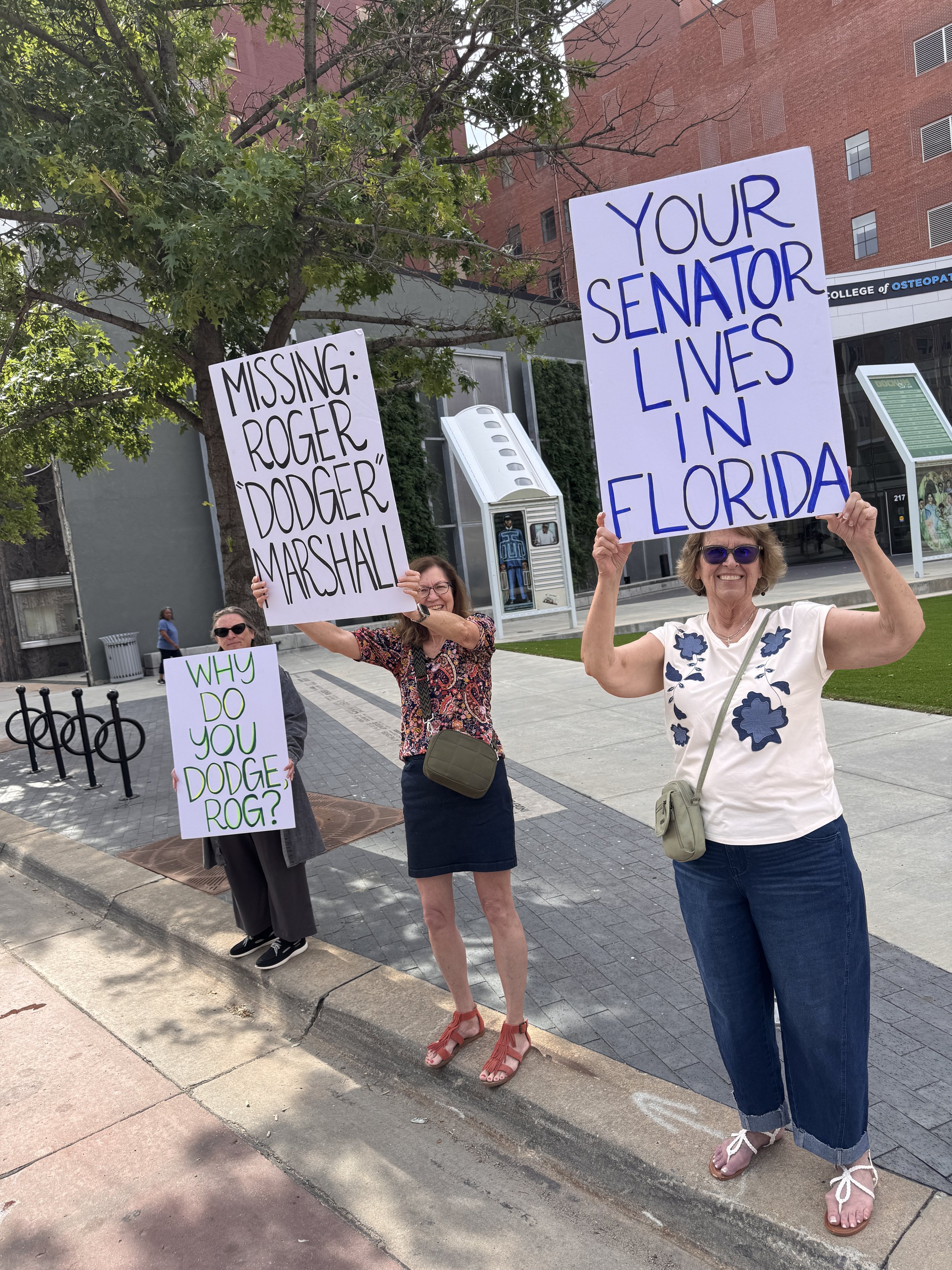 Roger Marshall Petition to Be Hand-Delivered to Senate Offices