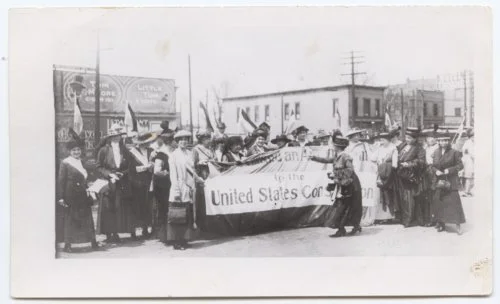 Delegates to the Kansas Equal Suffrage Association, Topeka, Kansas