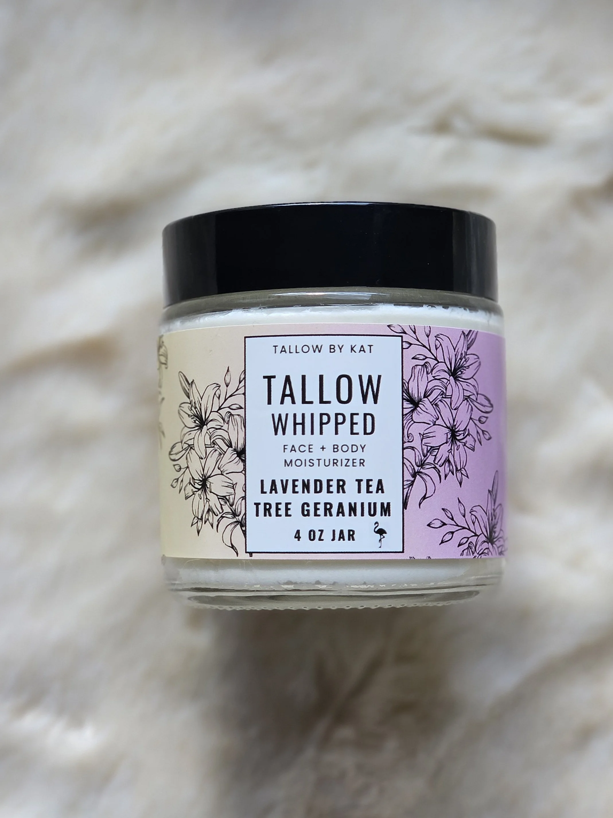 Lavender Tea Tree Geranium Whipped Tallow