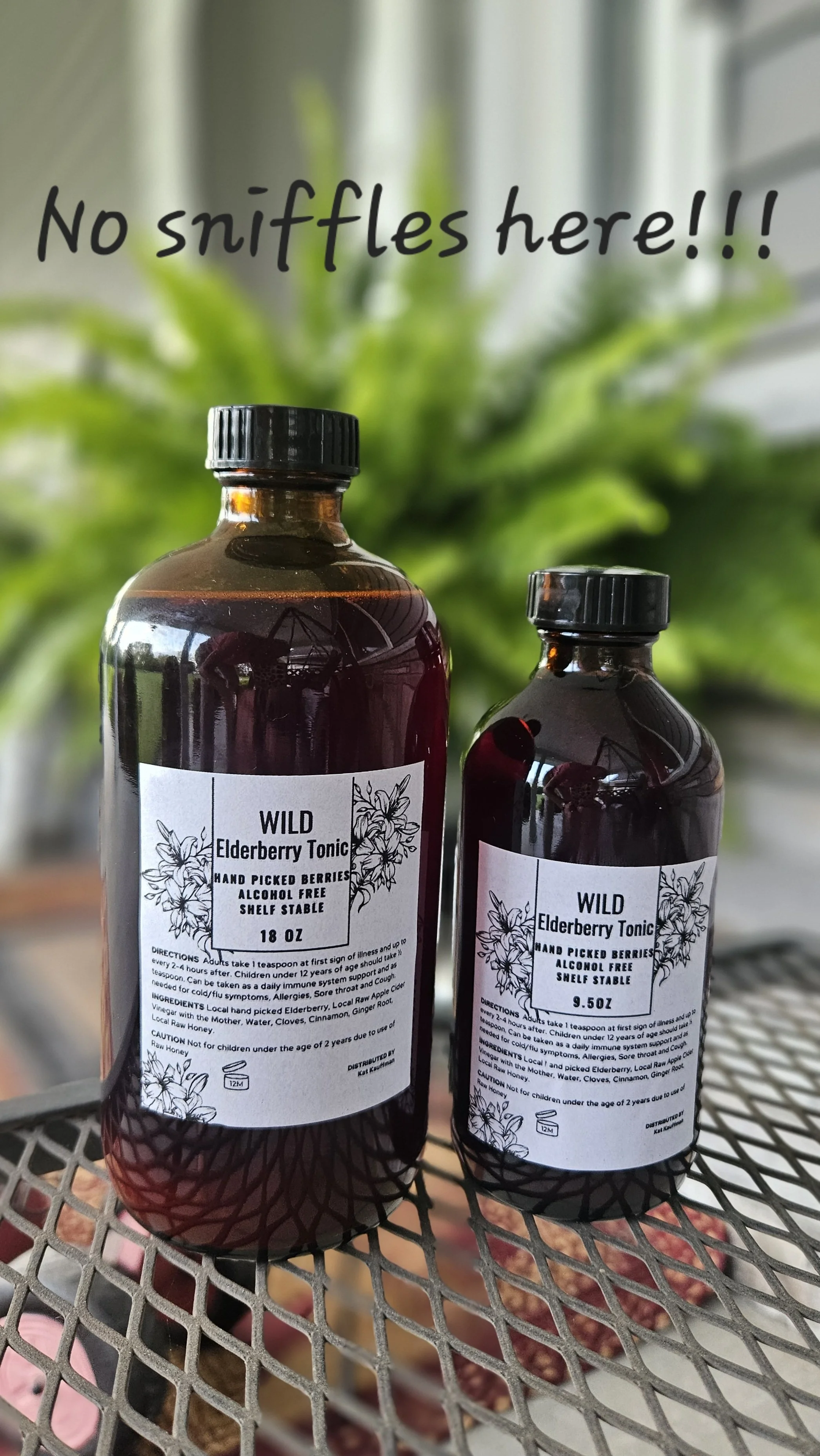 Wild Elderberry Tonic