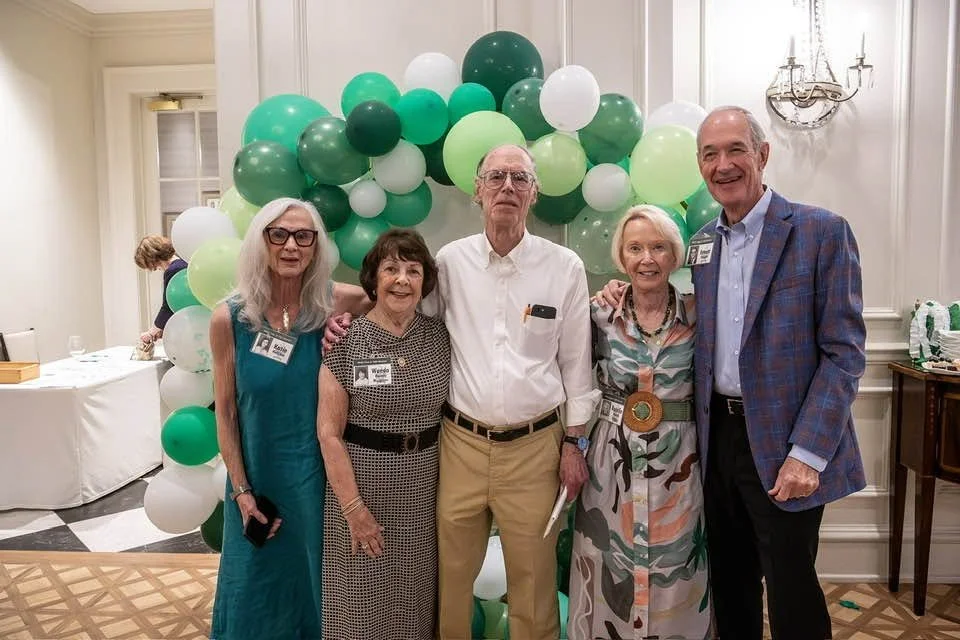 Katie Holliday, Wanda Fierens Musgrave, Sadler Barnhardt, Rosella Vestal Bergen, Ernest Dwight