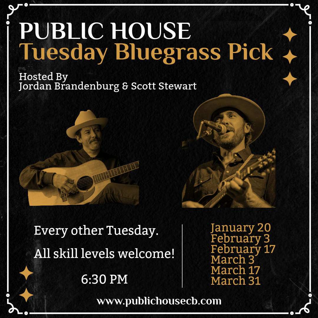 Public House: Tuesday Bluegrass Pick