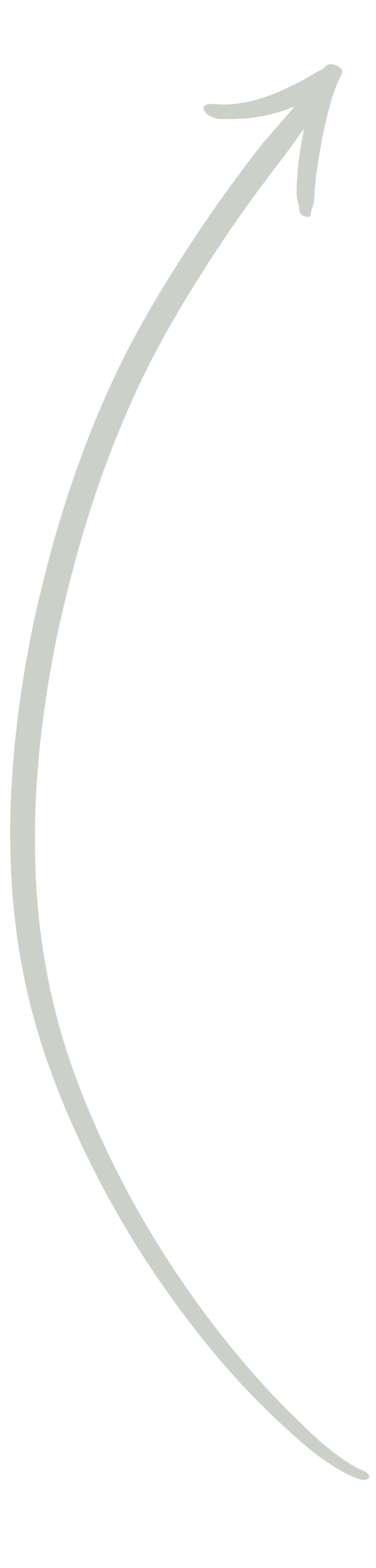 Arrow indicating order cycle process repetition