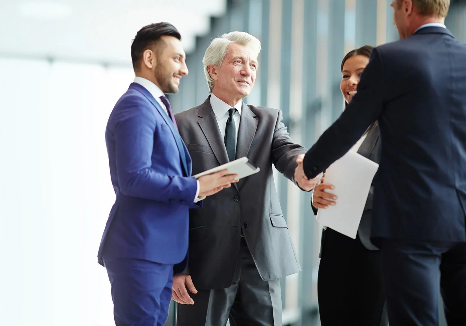 Support team member assisting clients with troubleshooting for a business focused IT support service.