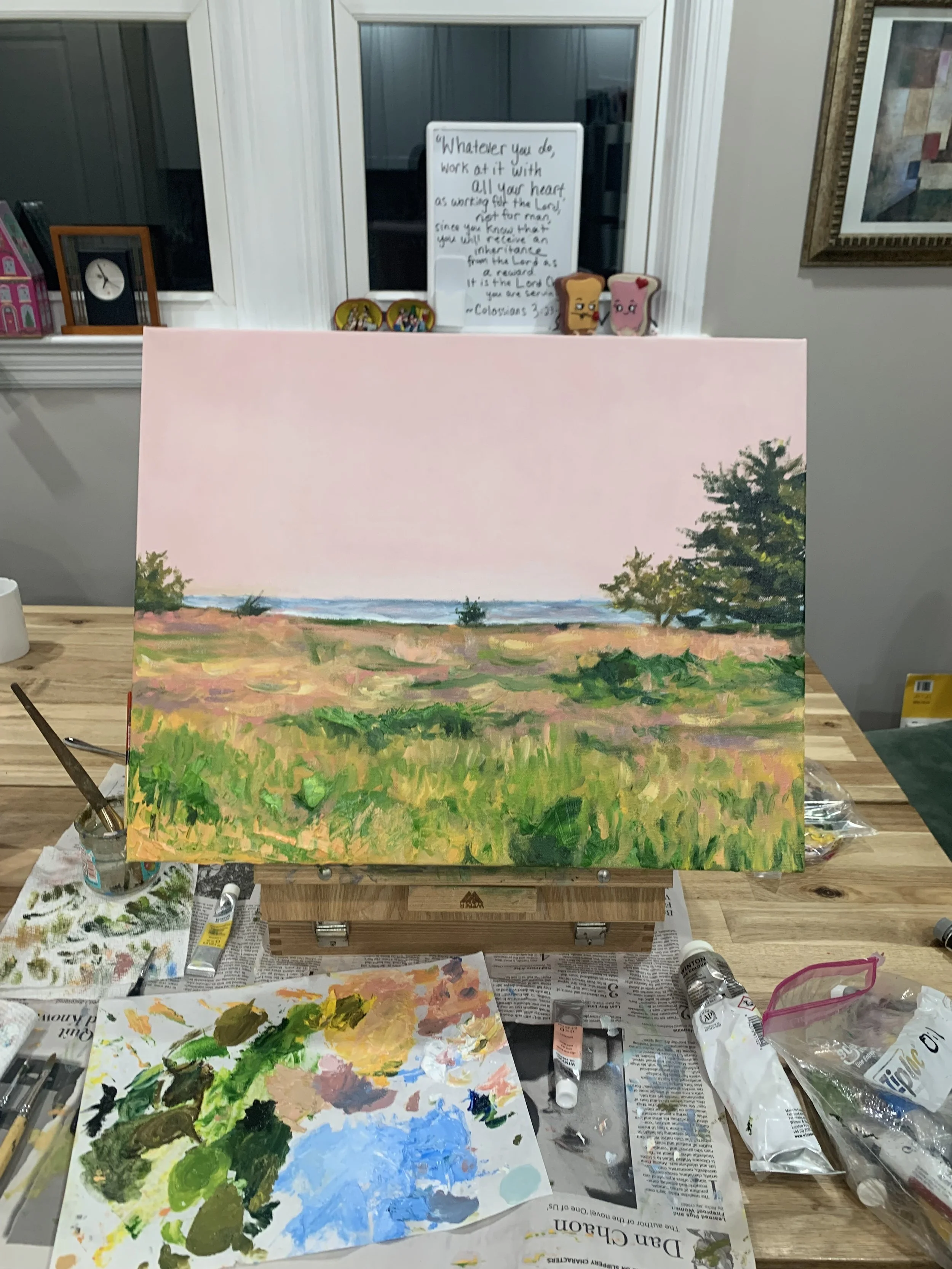 Oil landscape commission