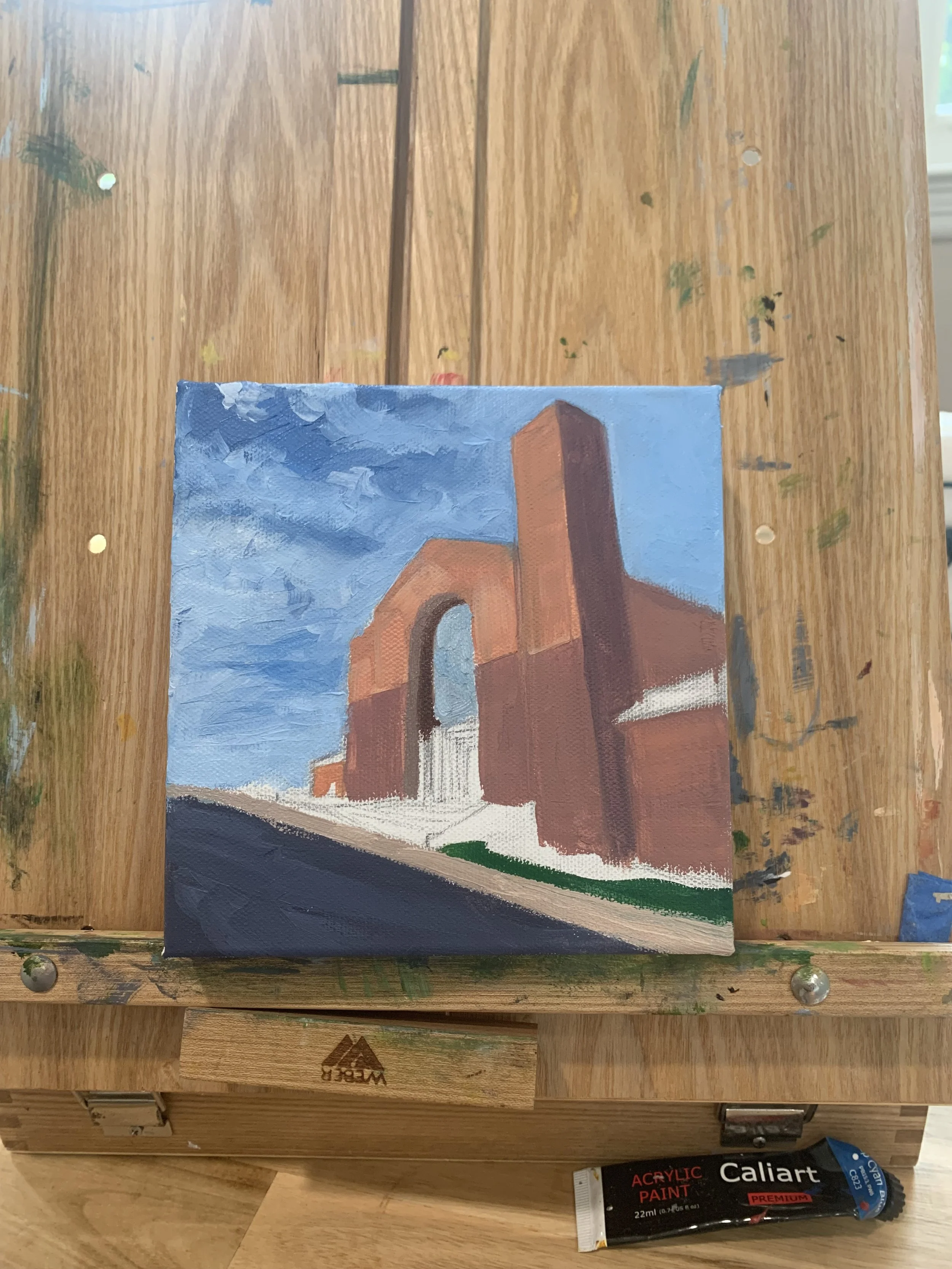 St. Jerome's Parish, oil