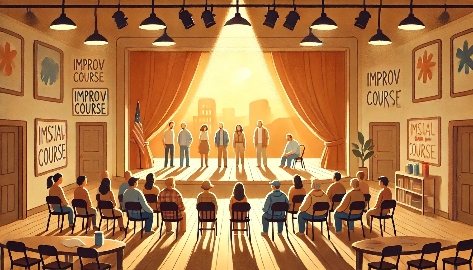 Curtain Up, Anxiety Down: Overcome Social Anxiety with Improv Therapy
