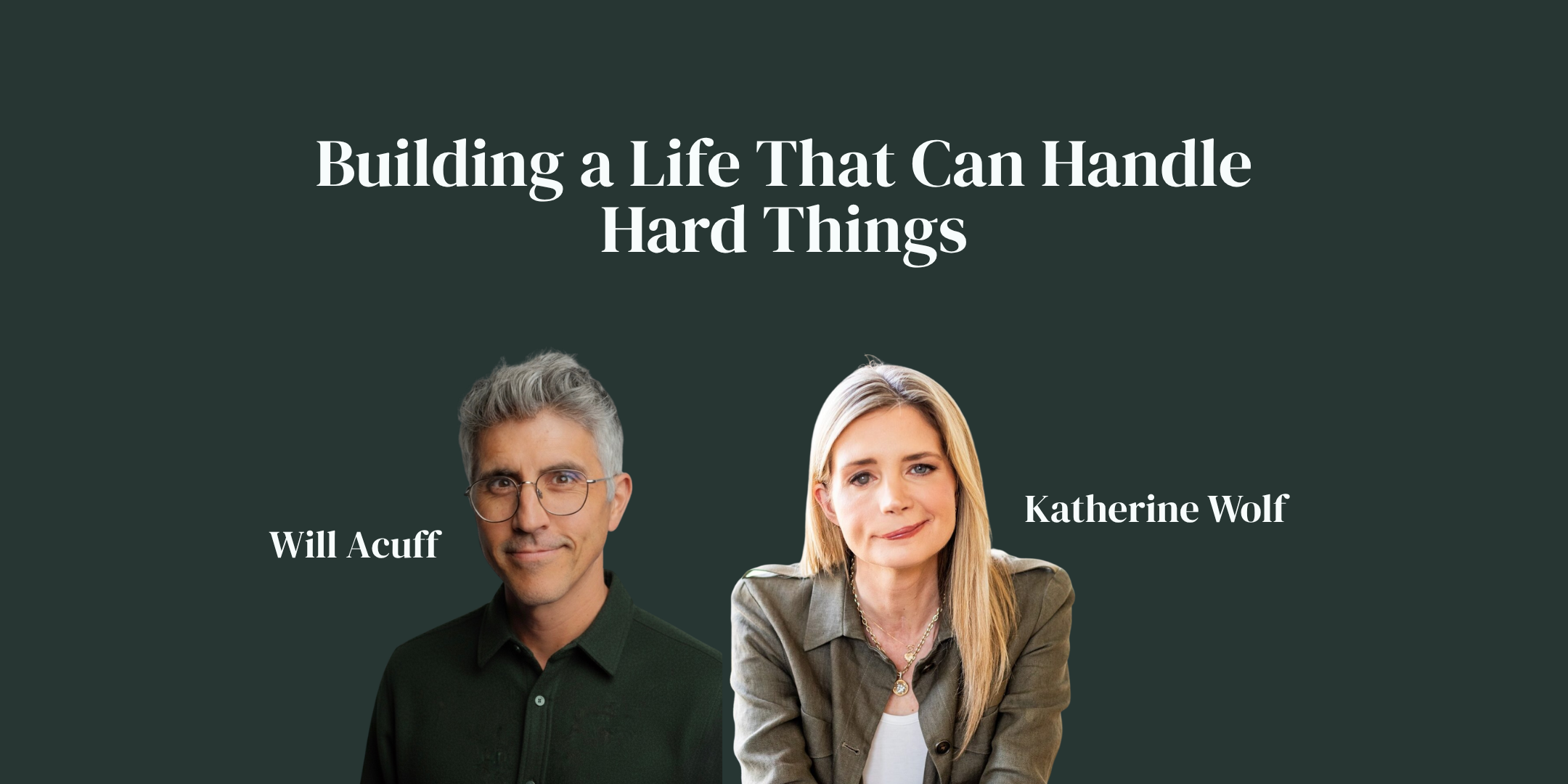 Interview with Katherine Wolf of Hope Heals