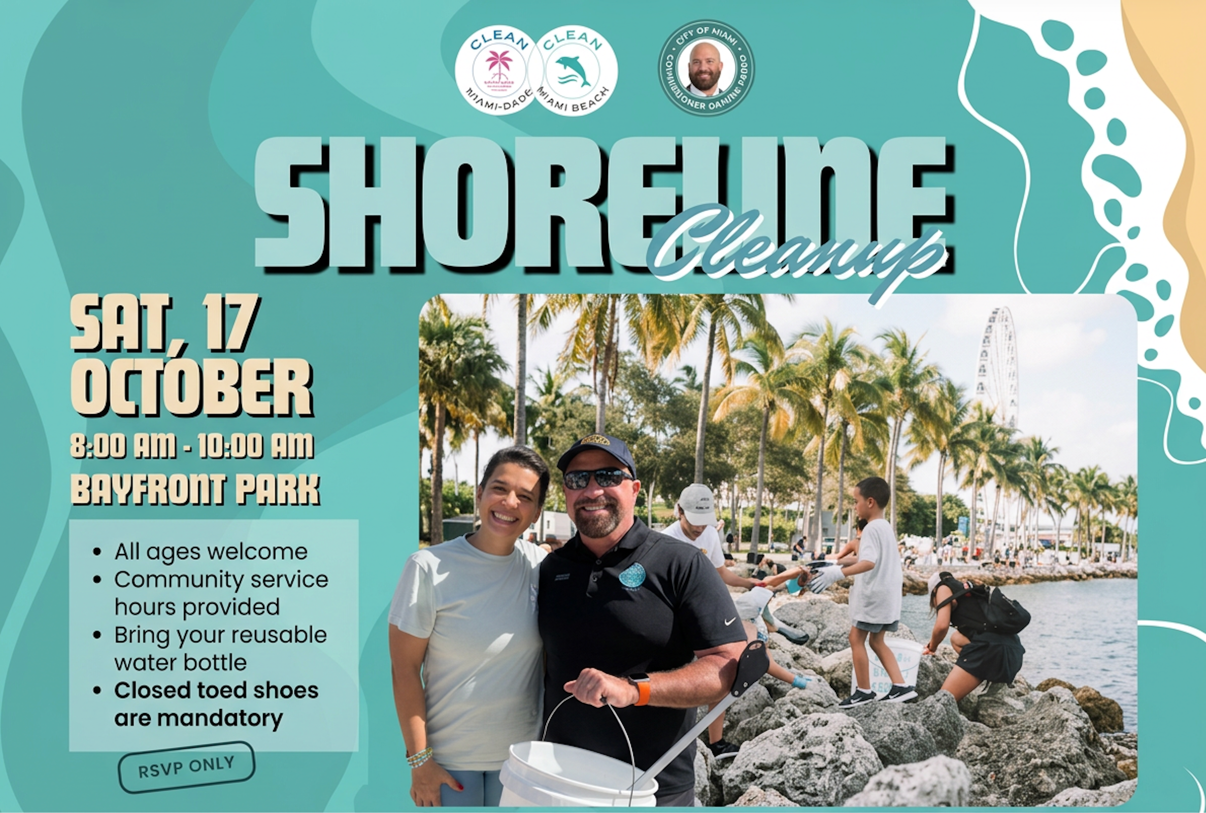 Bayfront Park Shoreline Cleanup
