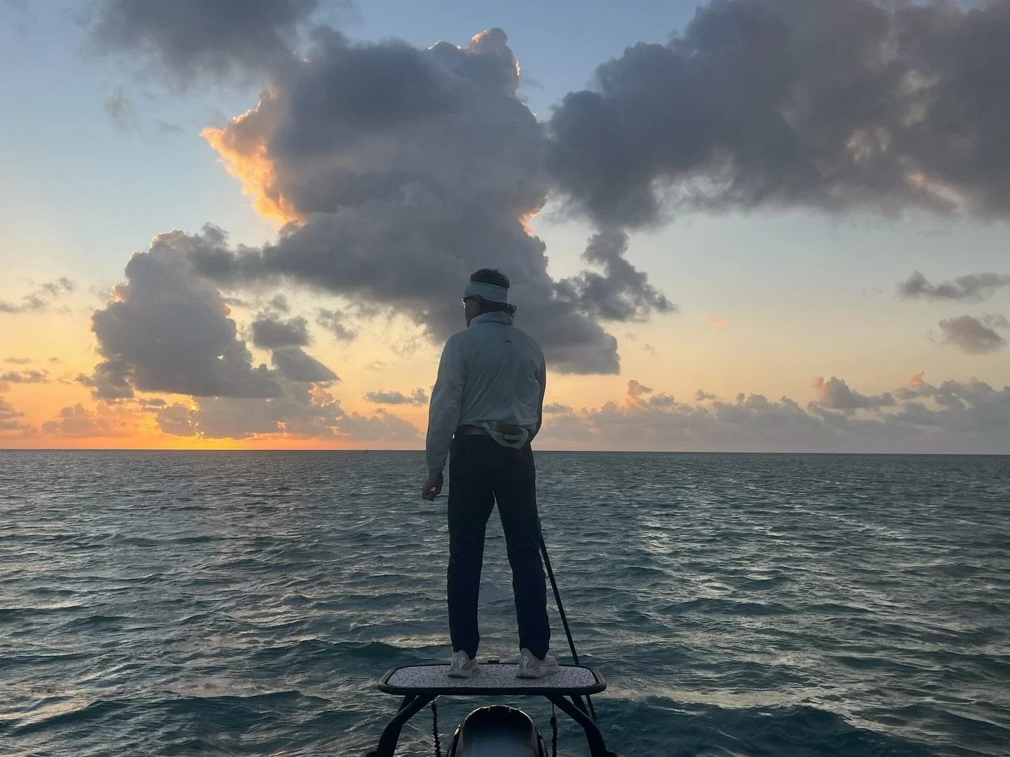 Golden skies and golden flies. Had a great time fishing the @goldenflytarpontournament this past week. Congrats to the winners.