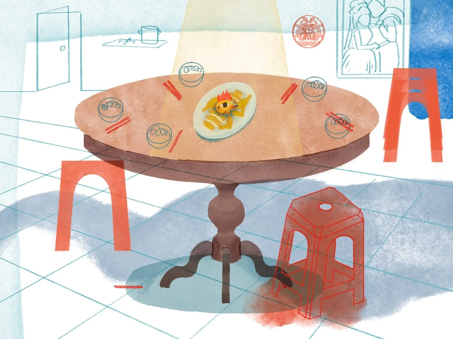 I was 12, but I knew I could live in the house forever. 

A sneak peek at the art of @thegreatesthousefilm 🏡

#newfilm #indiefilm #smallart #newtrend #animated #animation #digitalwatercolor // independent film, new short film, animation, illustratio