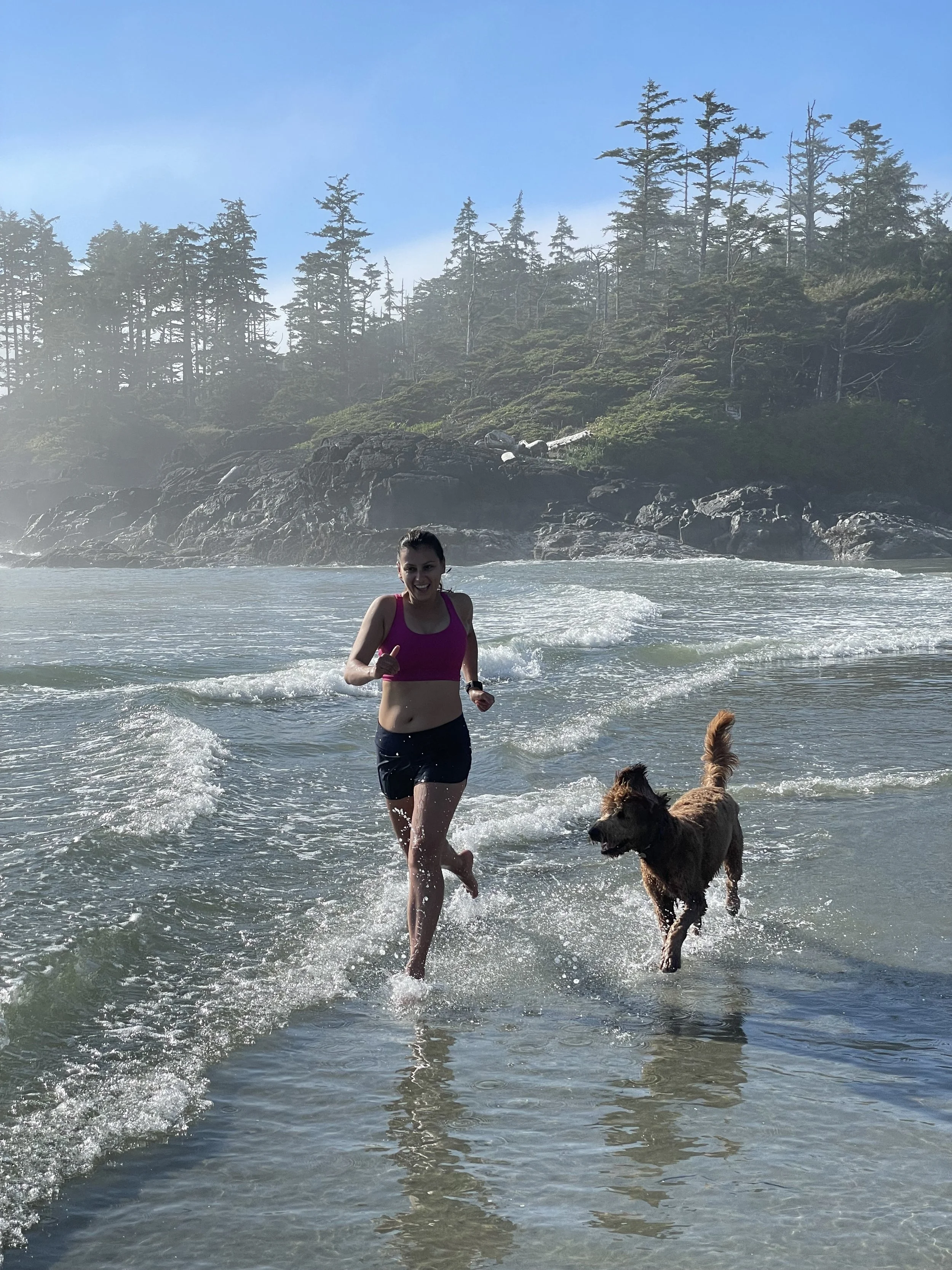 runner in Vancouver, BC