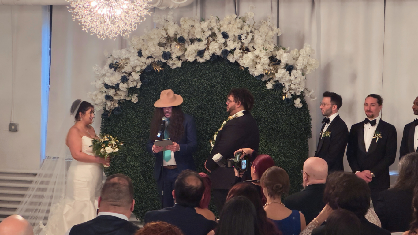 Ceremony and Reception at One Jersey City Venue