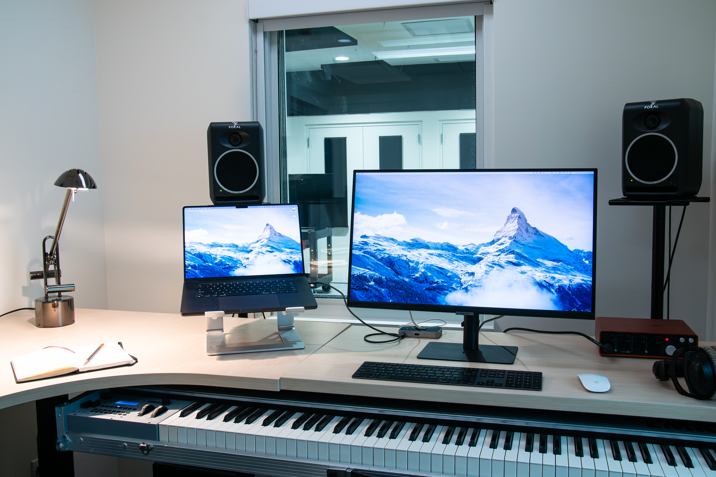 Combined Video & Music Editing Bay