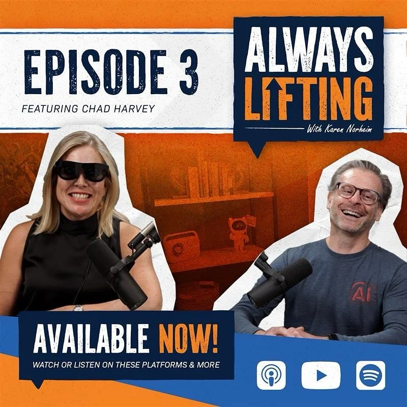 AI isn&rsquo;t just the future&mdash;it&rsquo;s shaping our world right now. In Episode 3 of Always Lifting, I sit down with Chad Harvey to explore how AI is transforming business, leadership, and the way we live and work.

Full episode out NOW, link