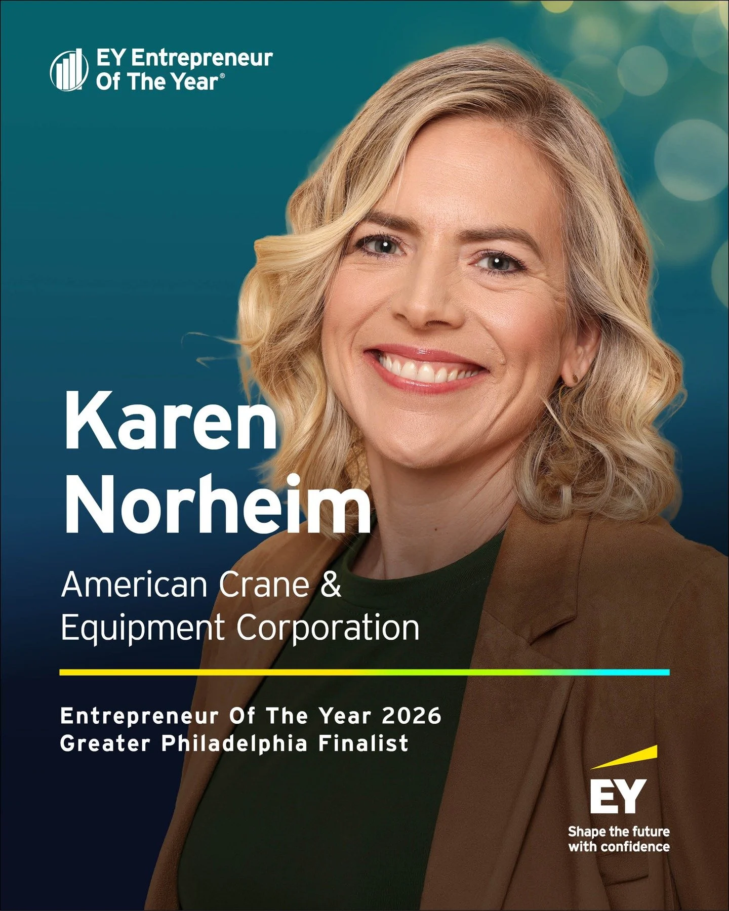 I'm honored to share that I&rsquo;ve been named a finalist in the Entrepreneur Of The Year&reg; 2026 Greater Philadelphia program!

At ACECO, this recognition reflects far more than individual achievement. It represents the strength of our team, our 