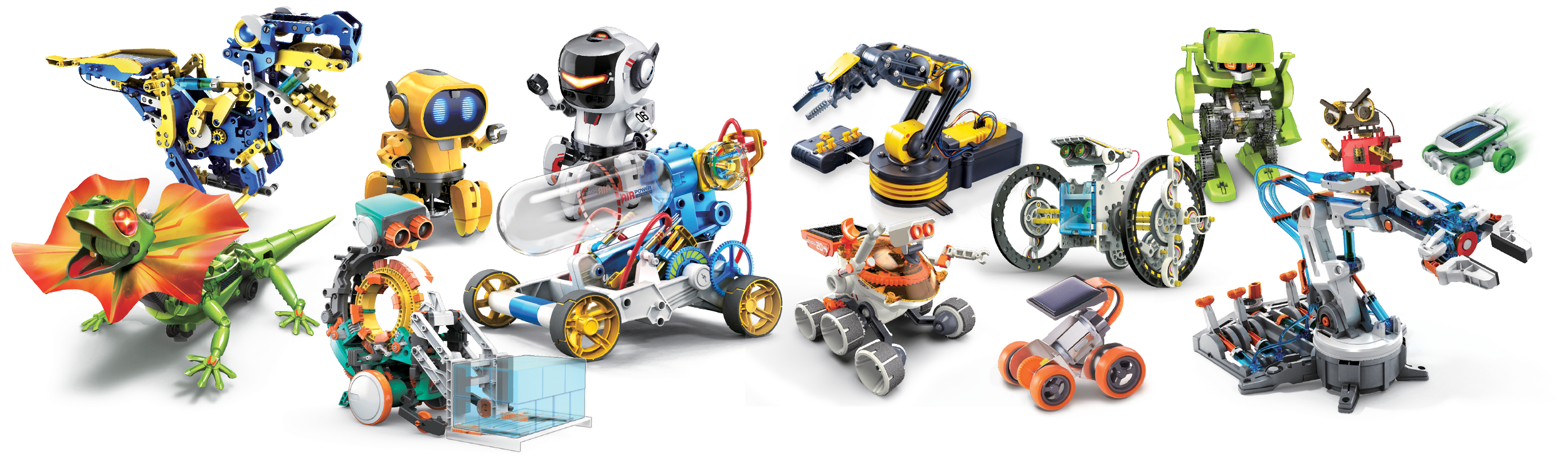 Group STEM kit building