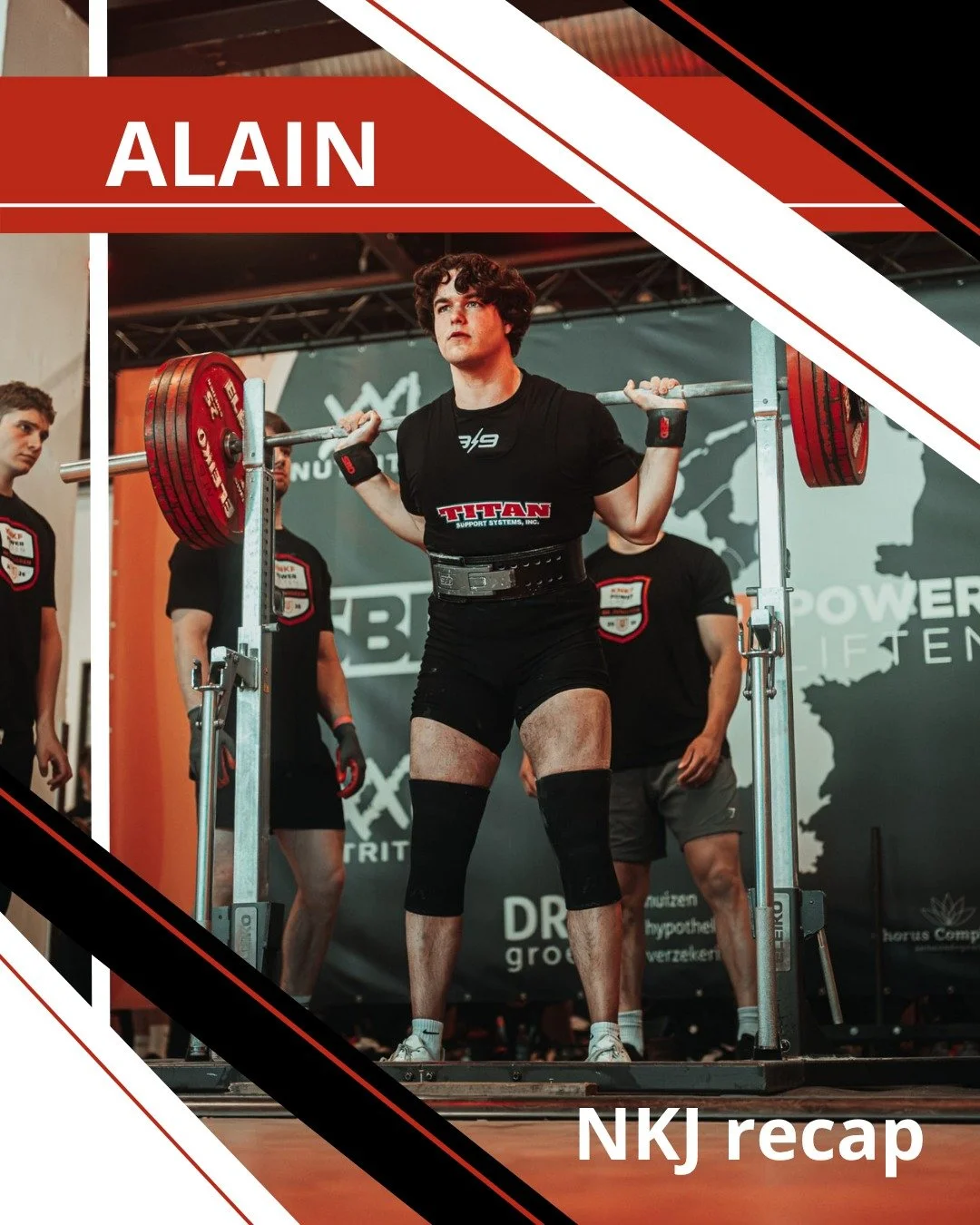 Last week, @alain_powerlifting @alain_.vo competed at the National Junior Championships in the 93- kg weight class. 💪

Alain: &ldquo;I had a great time competing with my coach @hongjiez_ by my side, and I was really happy to work with him again. Unf