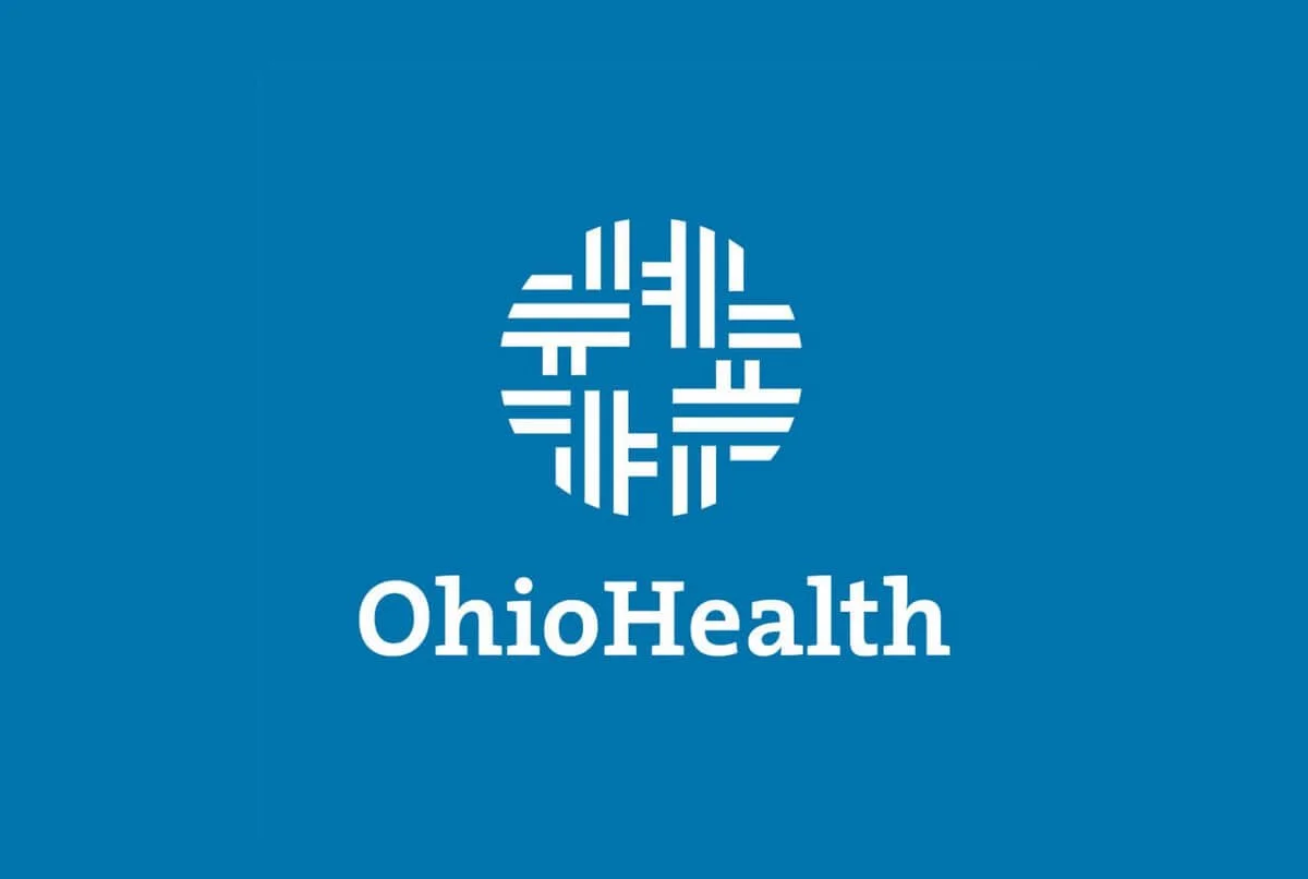 OhioHealth logo on a blue background.