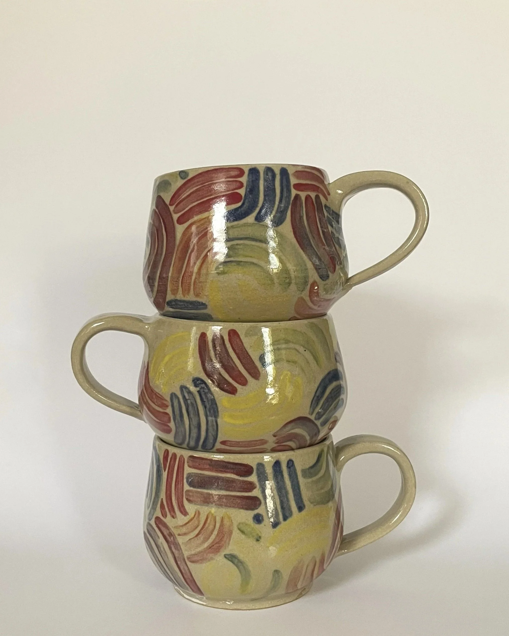 Rainbow Swoop Mugs - 2026