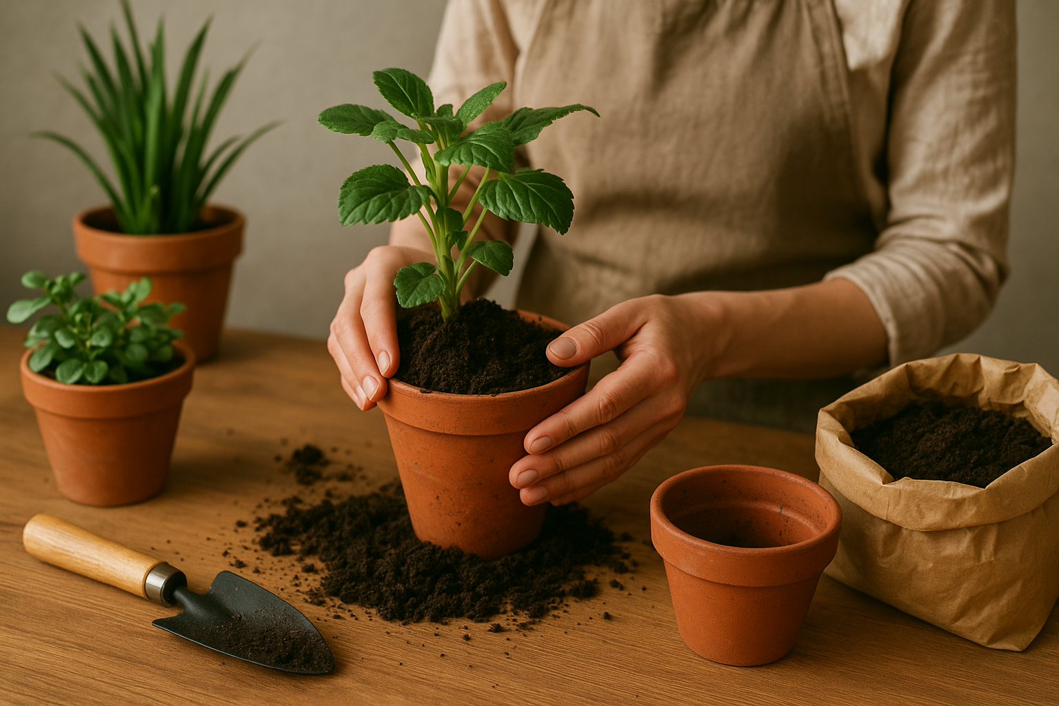 Repotting Services