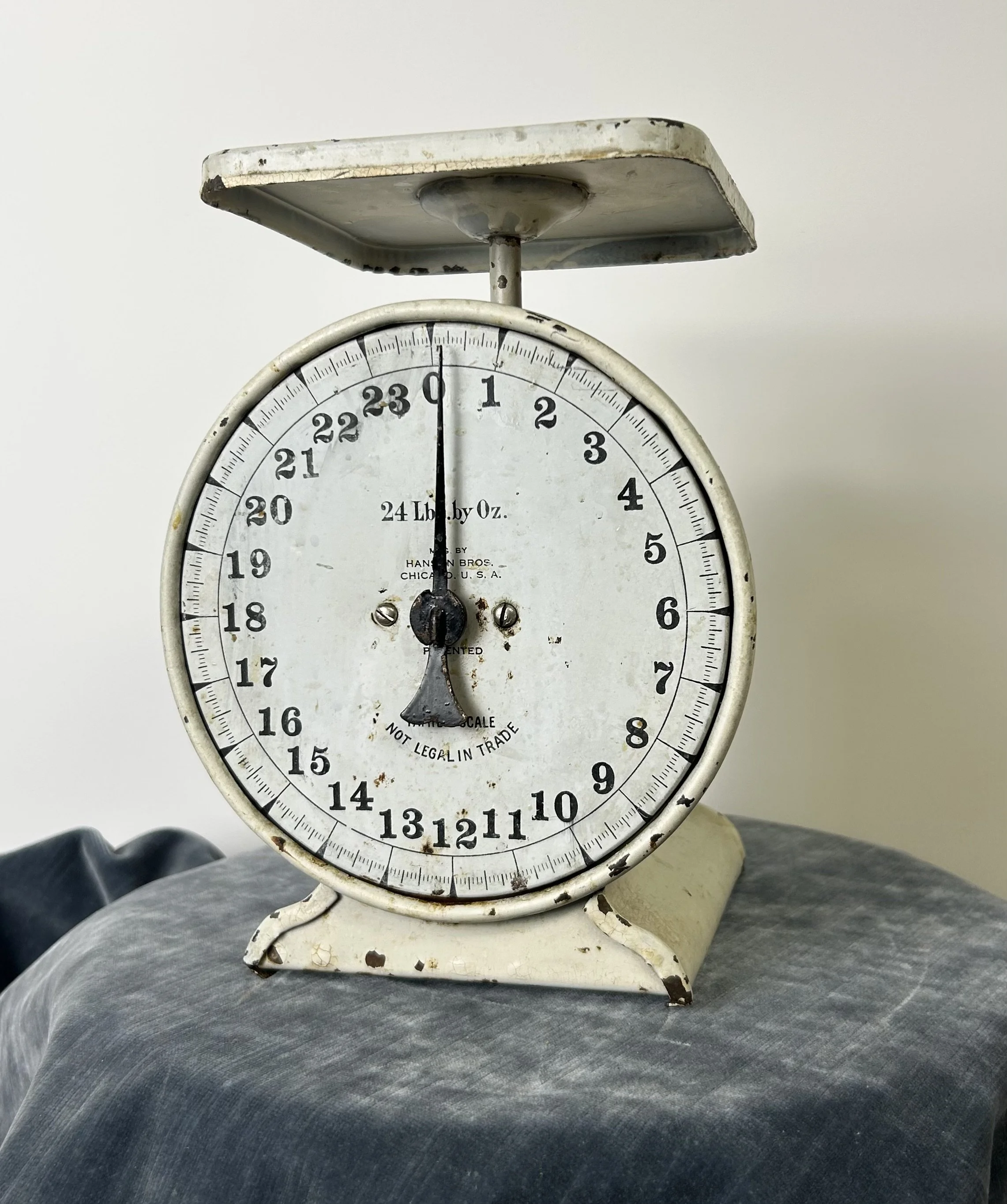 Vintage Hanson Kitchen Scale $55