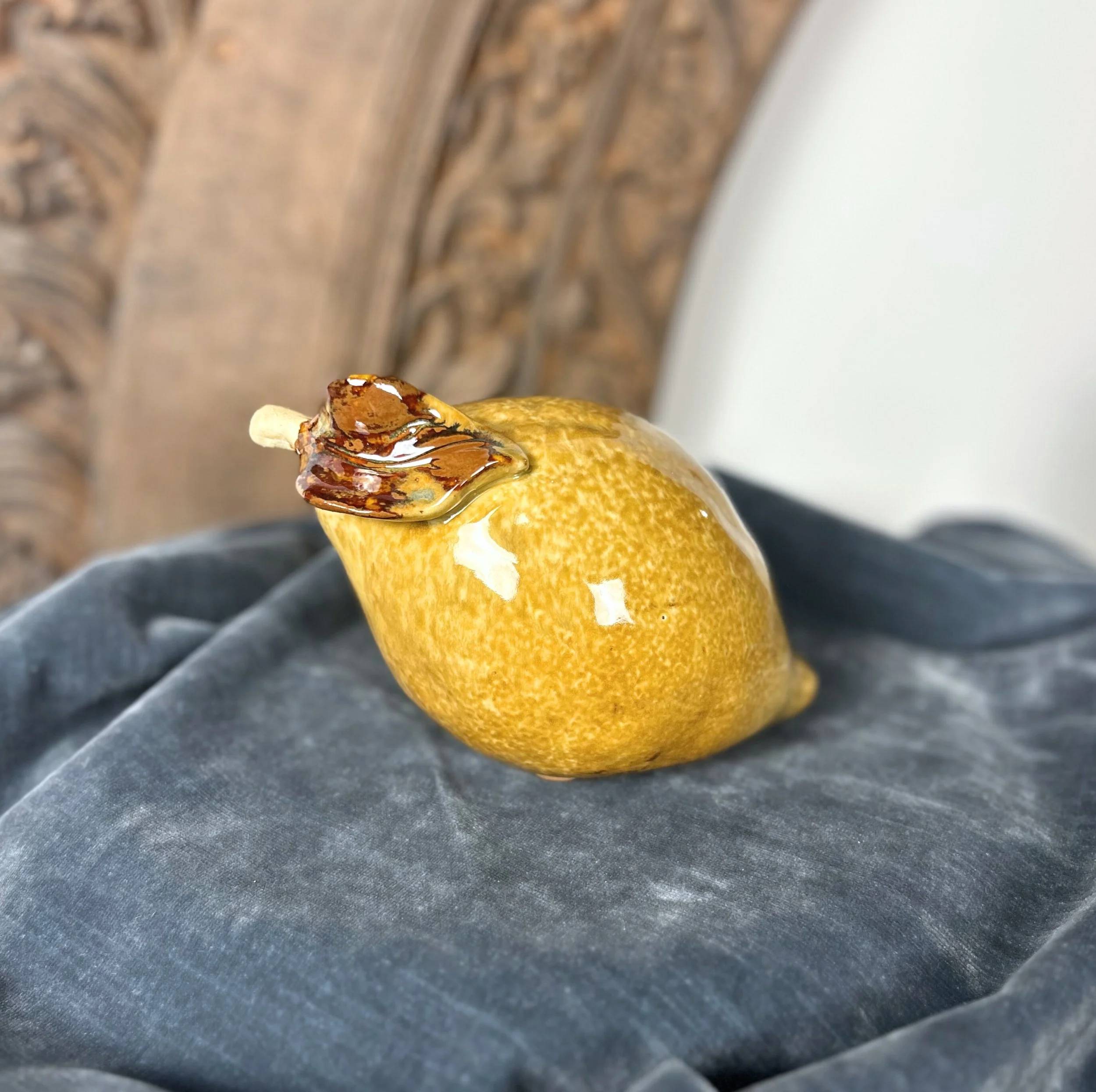 Love this! Ceramic Lemon 9' wide 