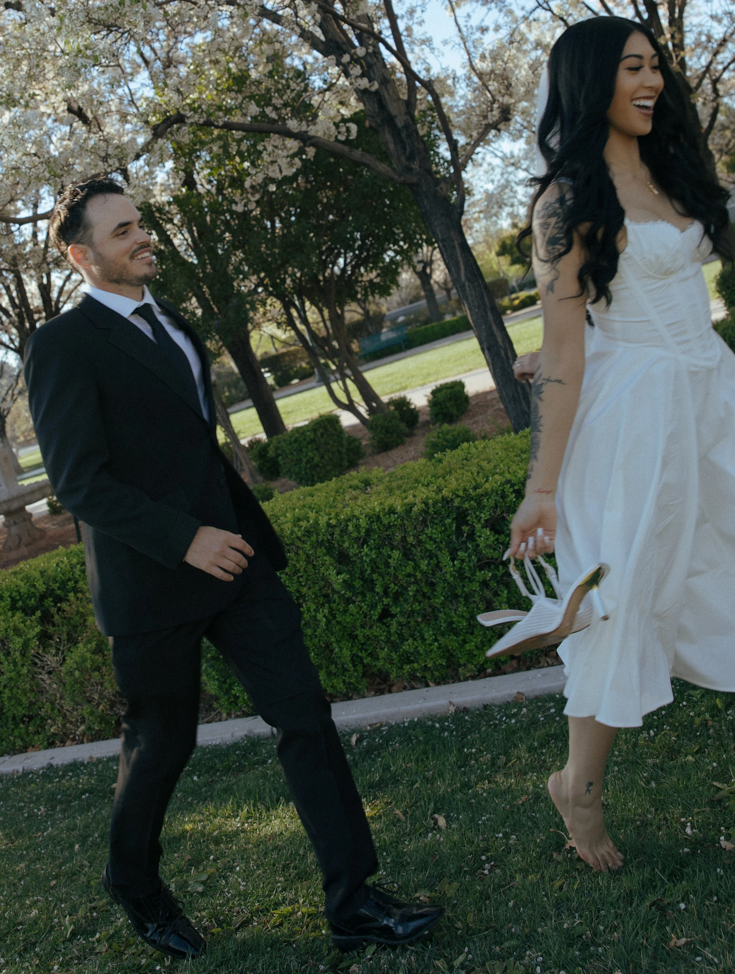 Las Vegas Gardens Park Bridal Session - Meliyah D Photography