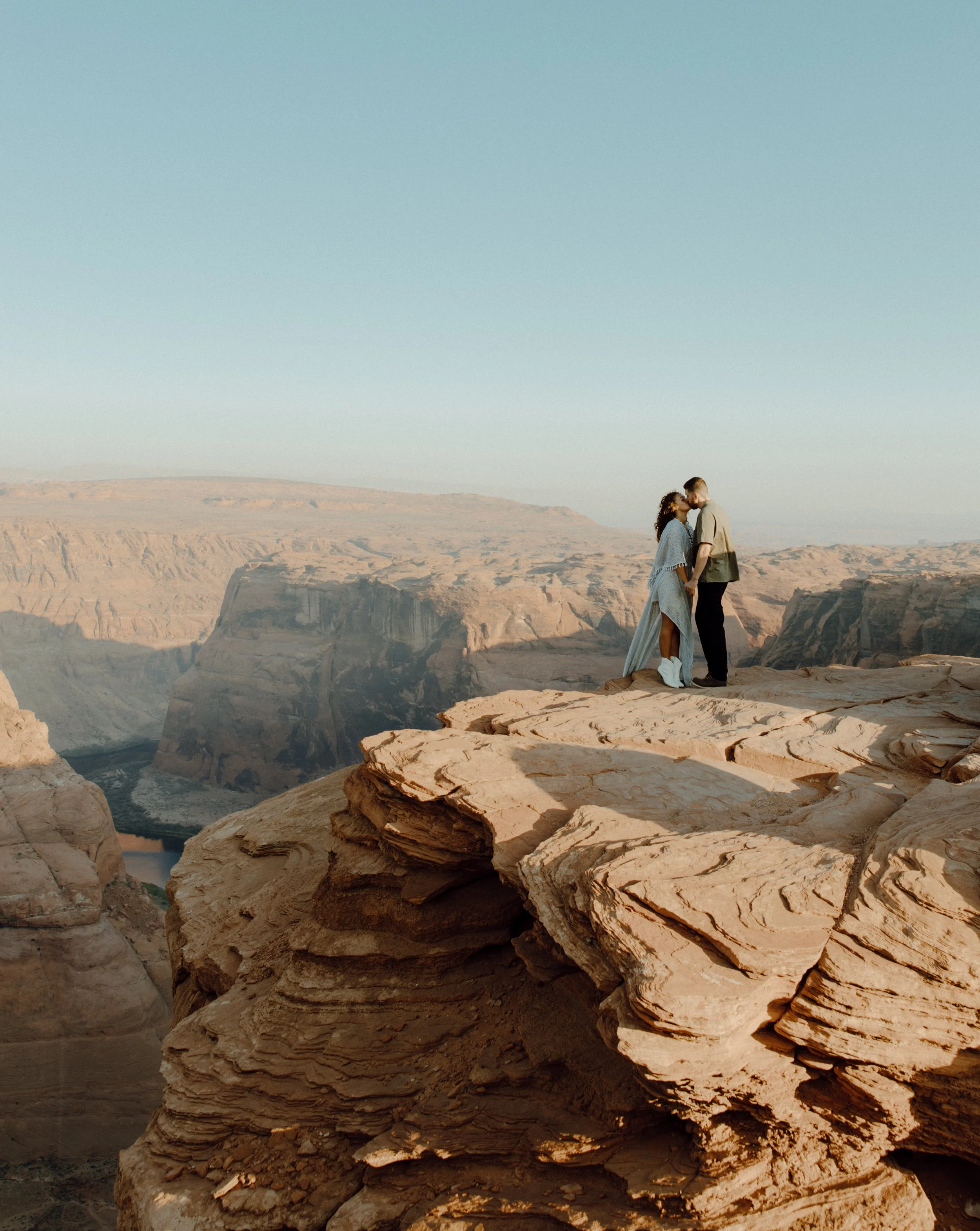 Horseshoe Bend Couples Session | AZ - Meliyah D Photography