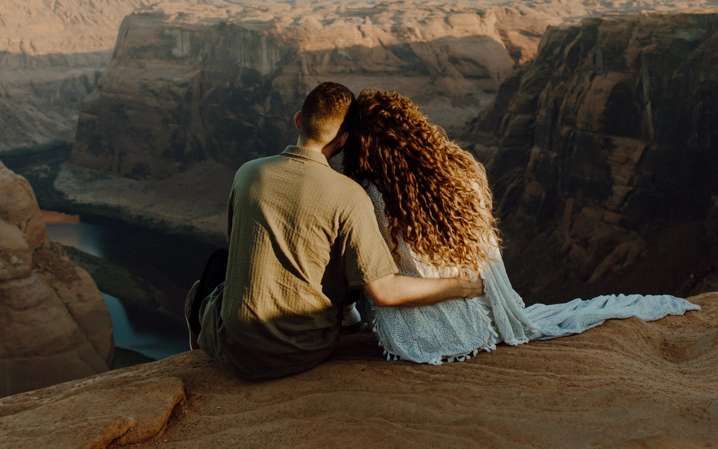 Horseshoe Bend Couples Session | AZ - Meliyah D Photography