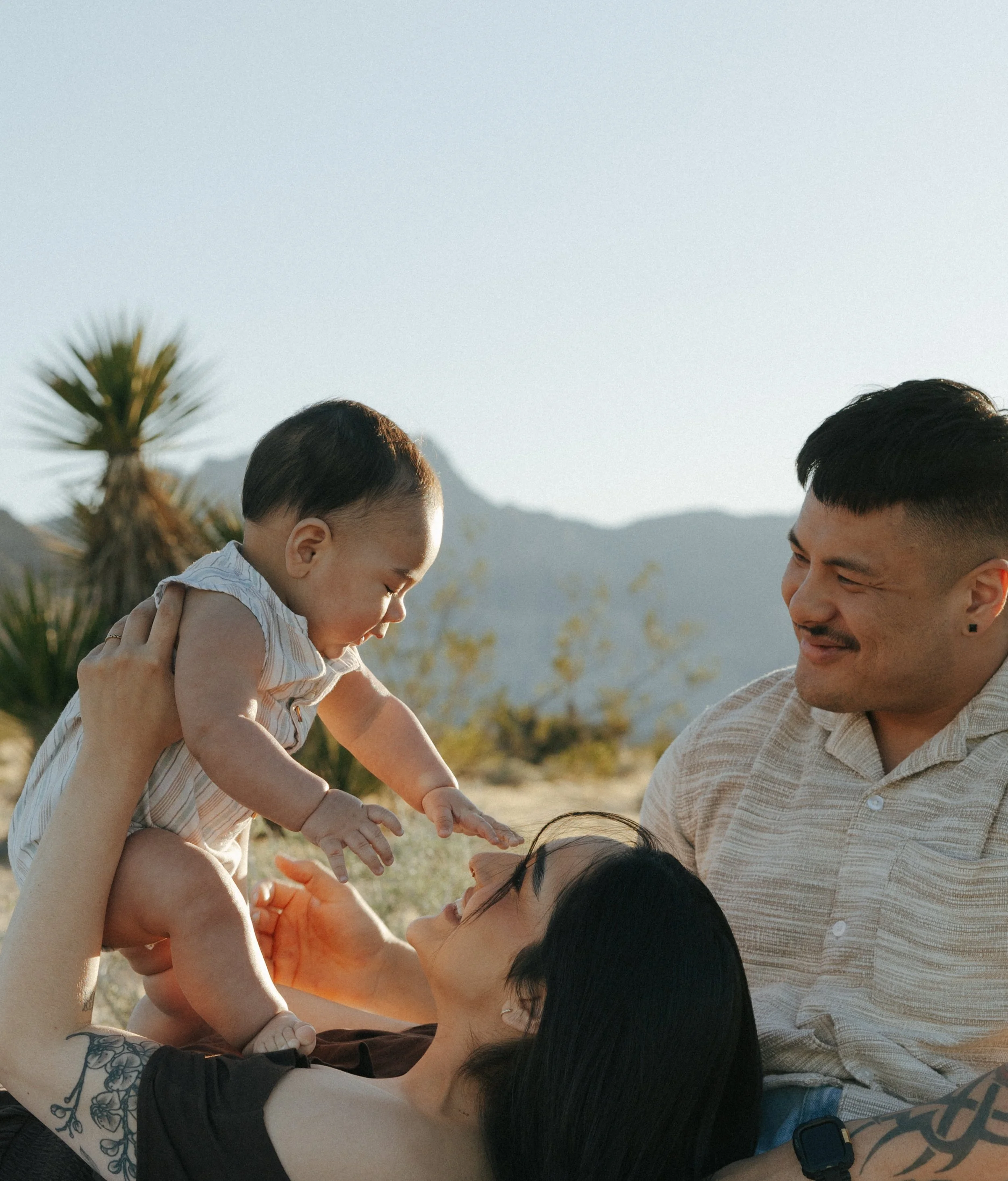 Red Rock Family Portraits | Las Vegas - Meliyah D Photography