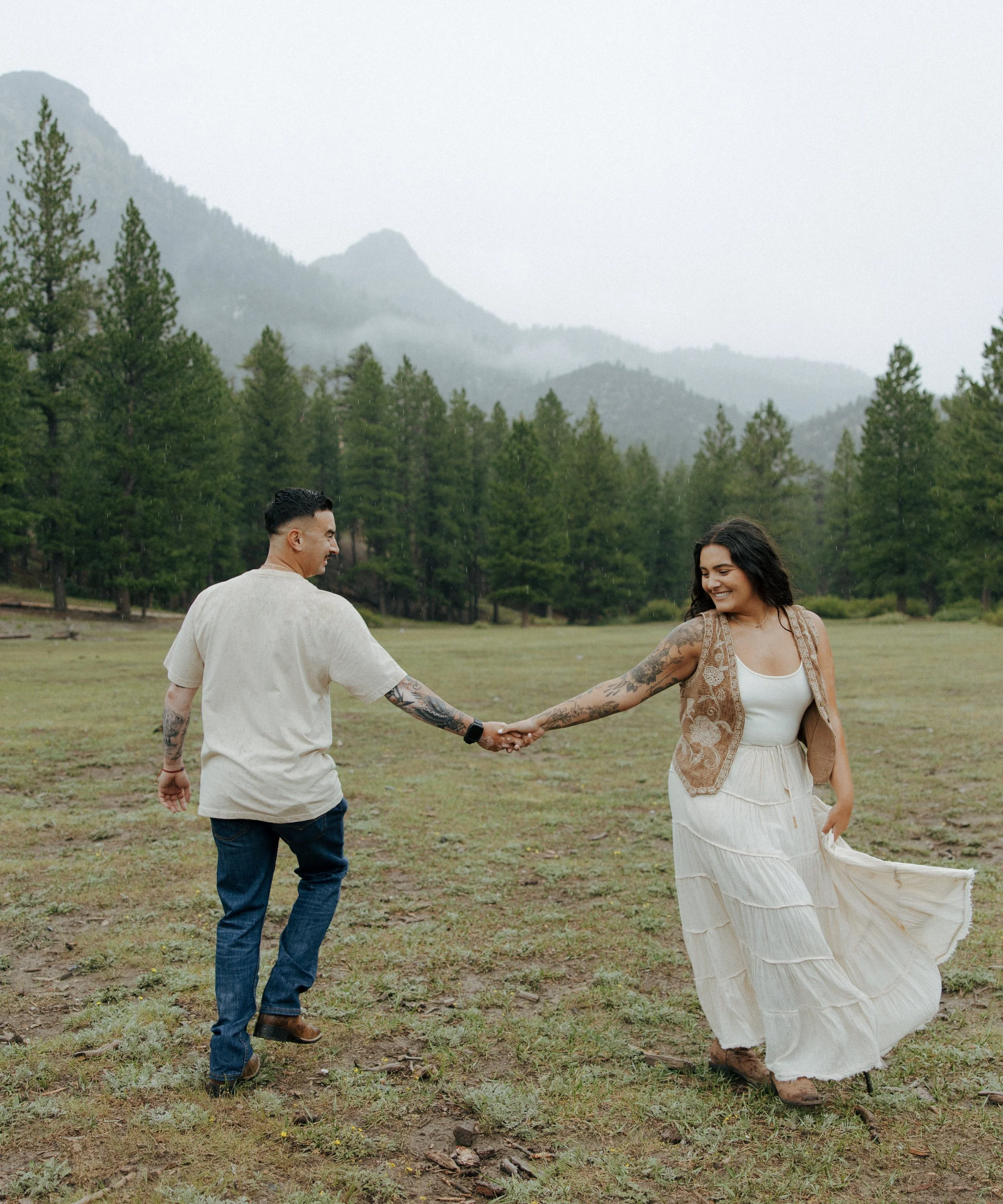Mt. Charleston Engagement Session | Nevada Photographer - Meliyah D Photography