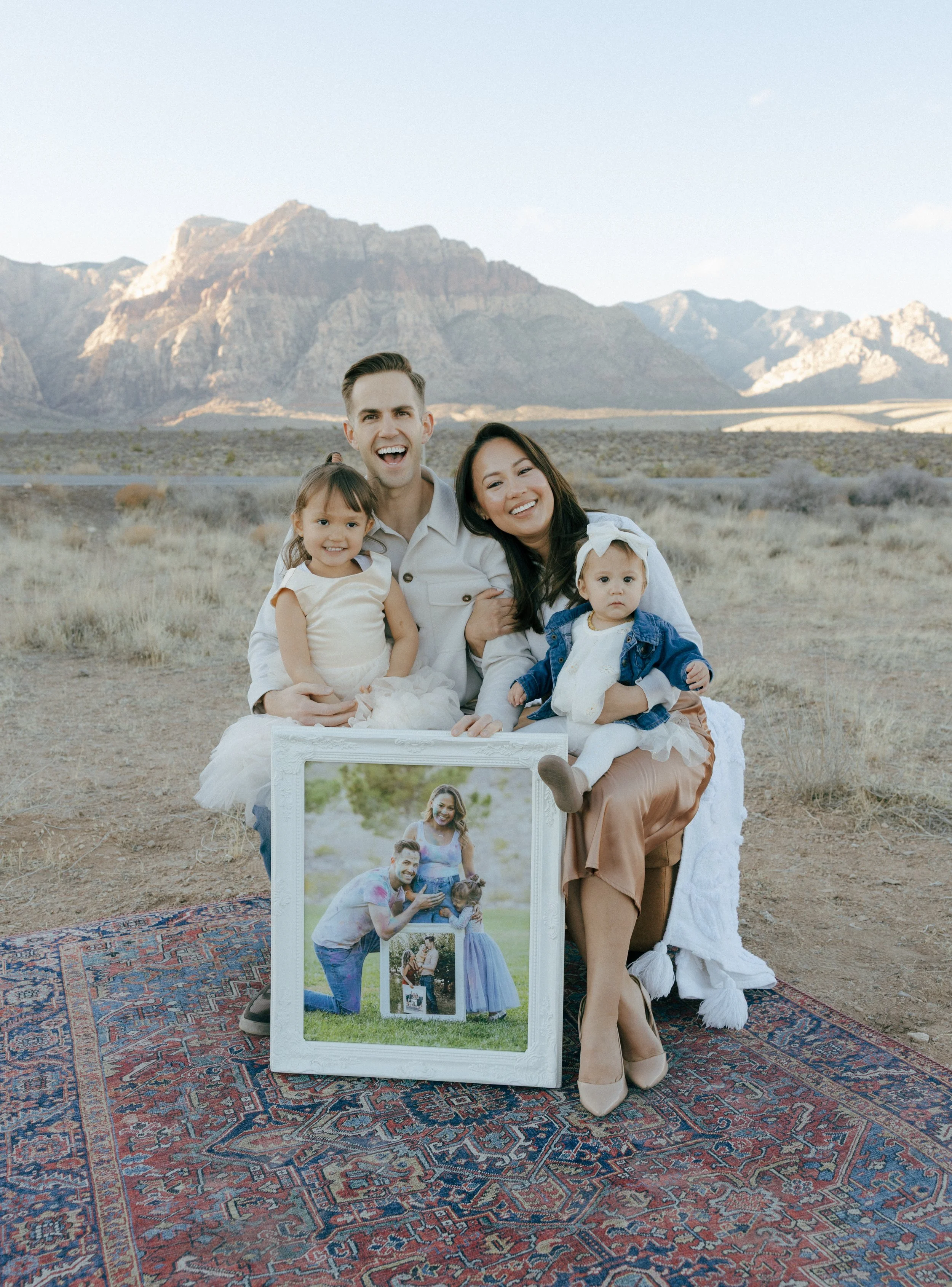 Red Rock Family Portraits | Las Vegas - Meliyah D Photography
